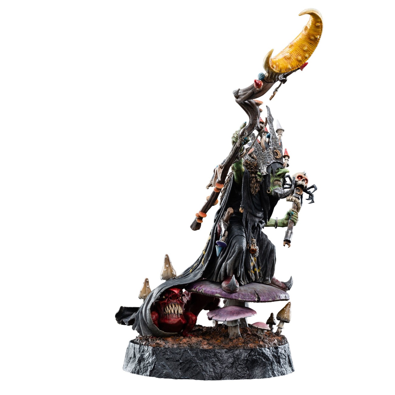 Warhammer: Age of Sigmar Estatua 1/6 Skragrott the Loonking Edición Limitada 41 cm