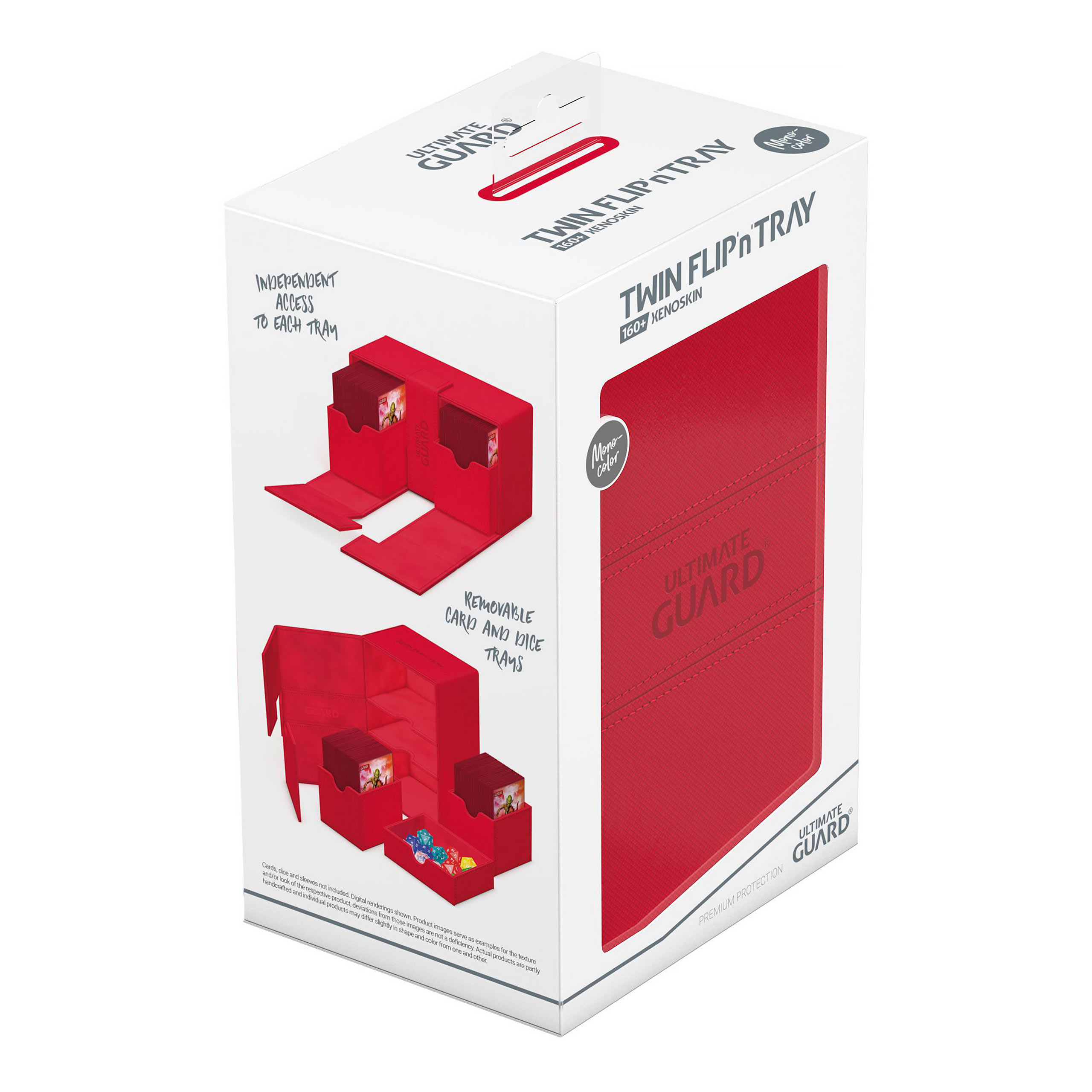 Ultimate Guard 160+ Samlarkortsbox Röd