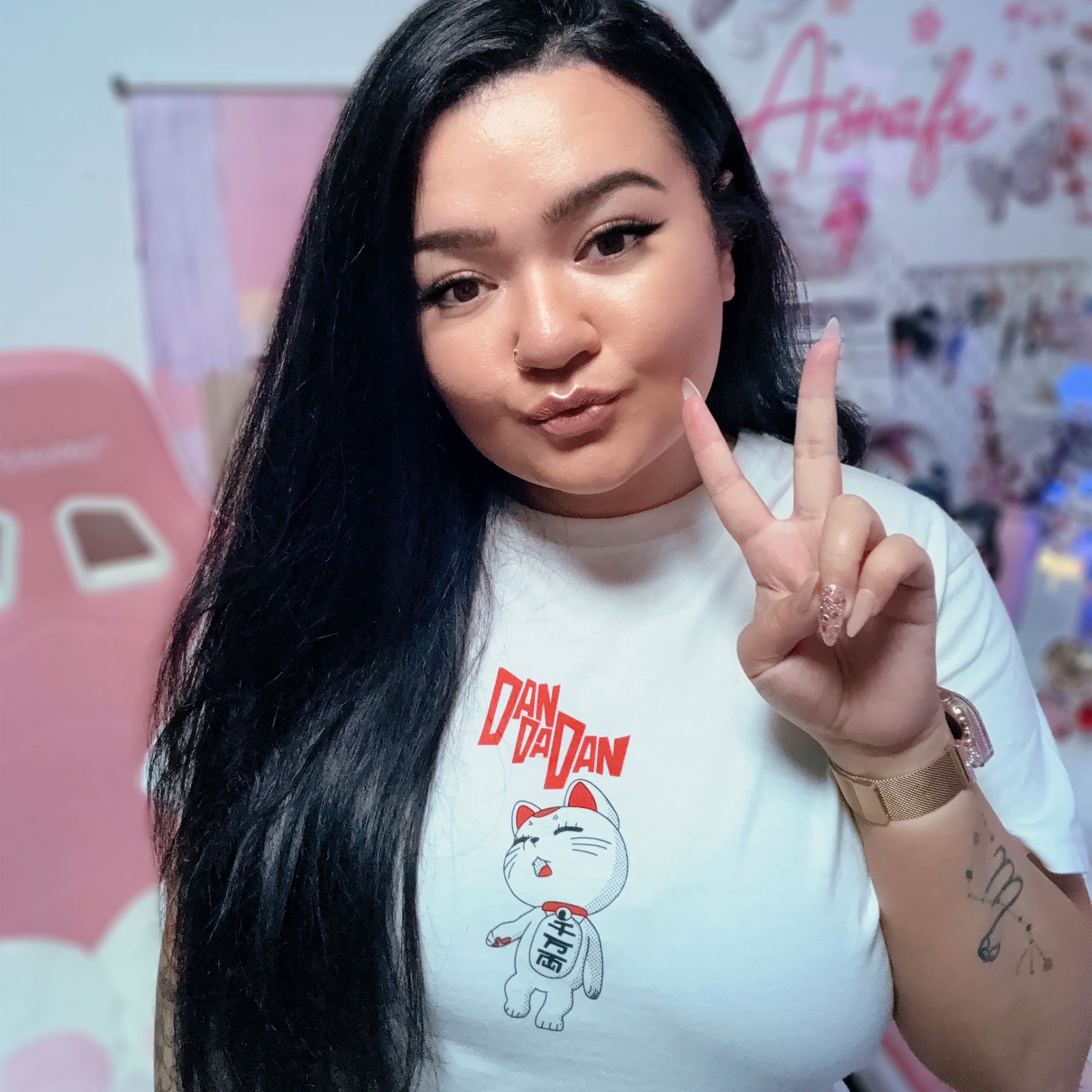 Turbo Granny T-shirt voor Dandadan-fans wit