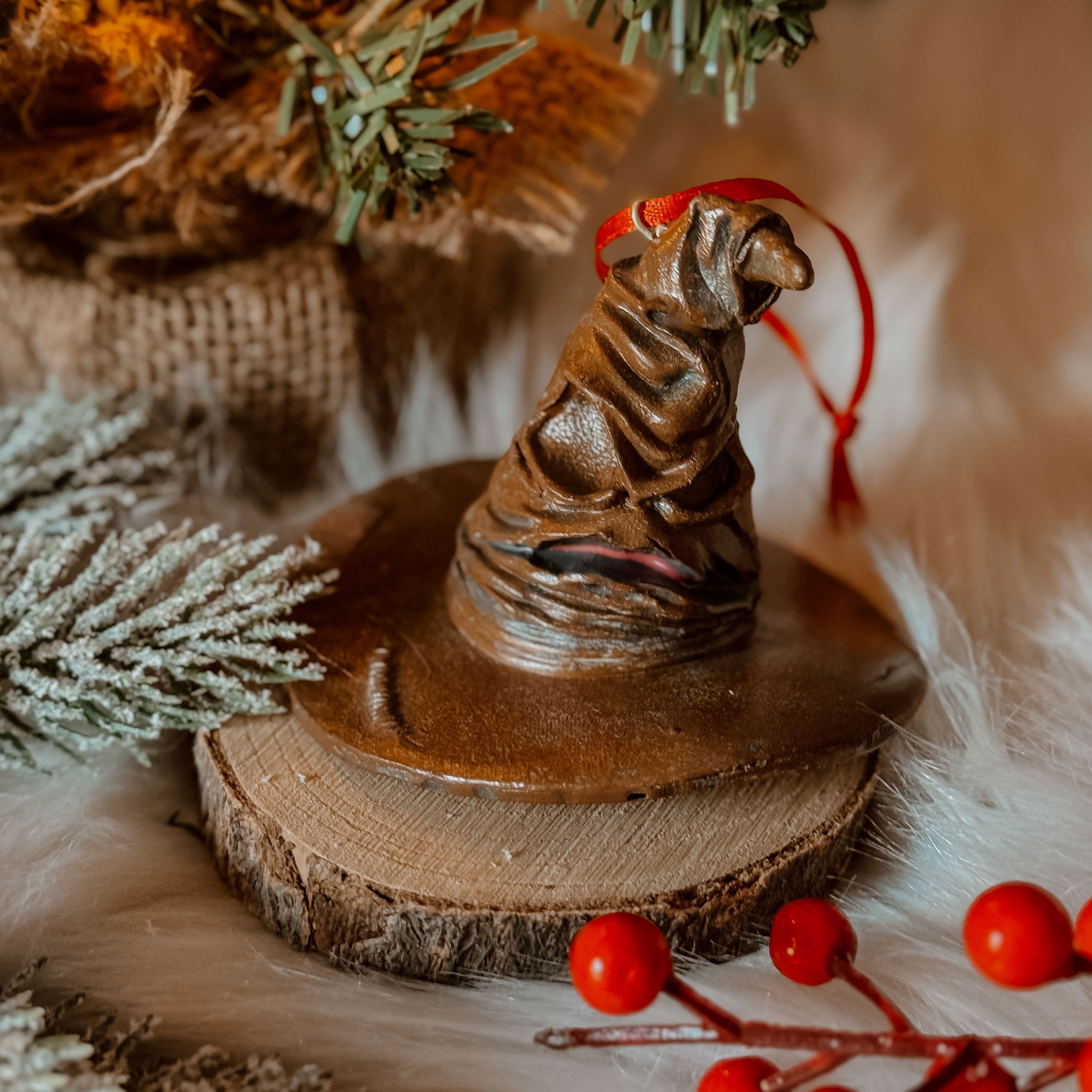 Harry Potter - Ornamento di Natale Cappello Parlante