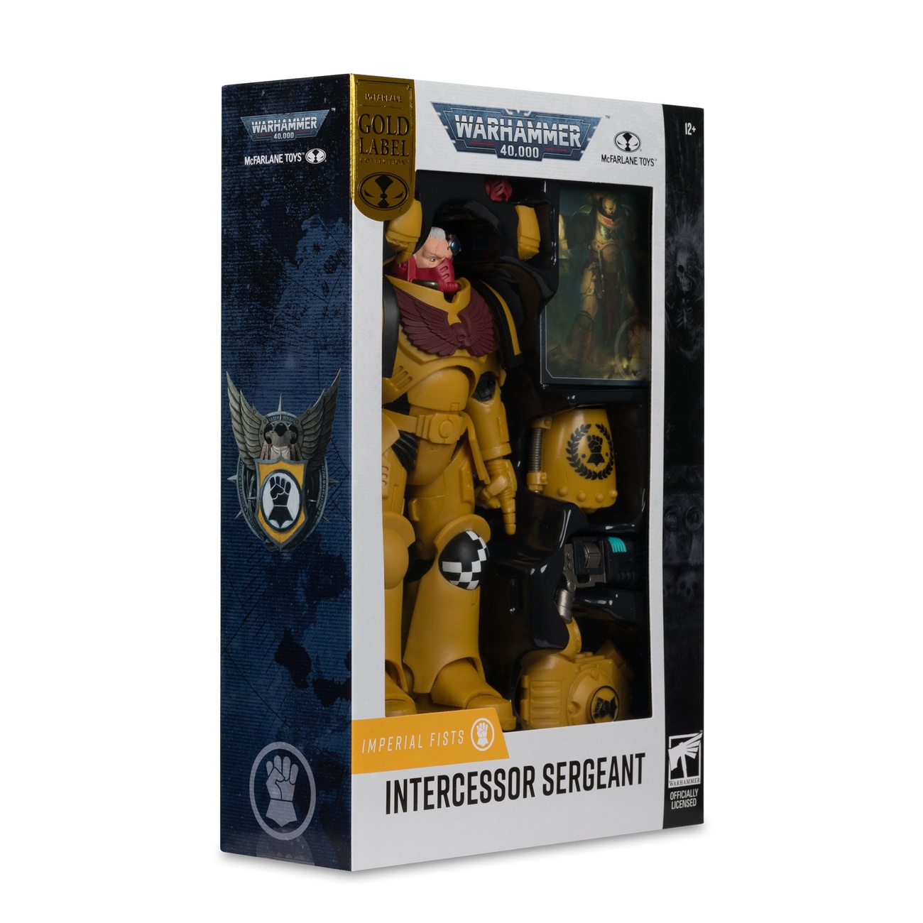 Warhammer 40k - Intercessor Sergeant (Imperial Fist) (Gold Label) action figure 18 cm