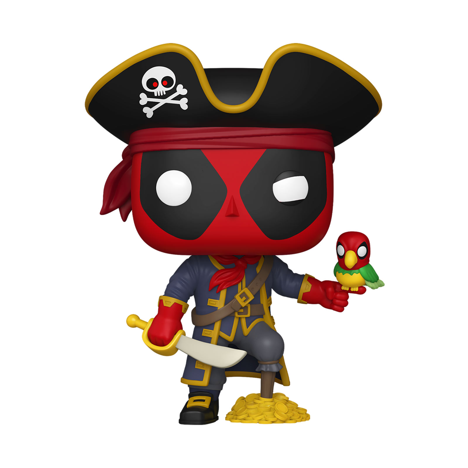Deadpool - Figura Funko Pop Long John Silver con Cabeza oscilante