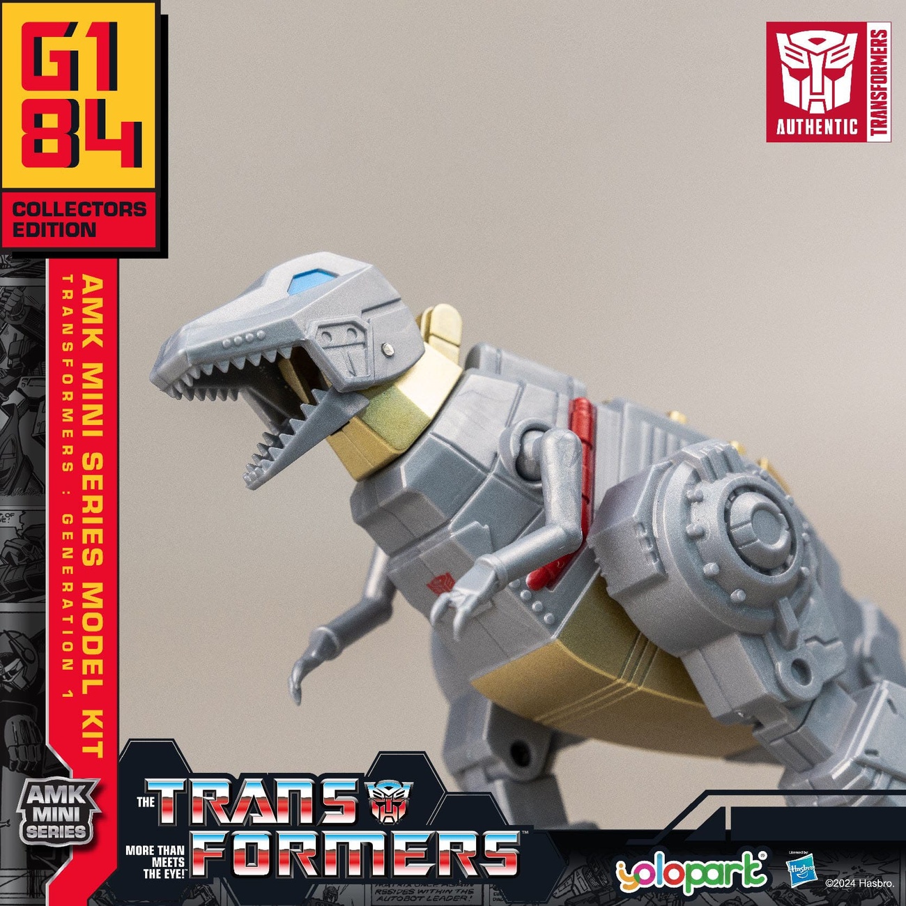 Transformers: Generation One AMK Mini Series Kit Modello in Plastica Grimlock 10 cm