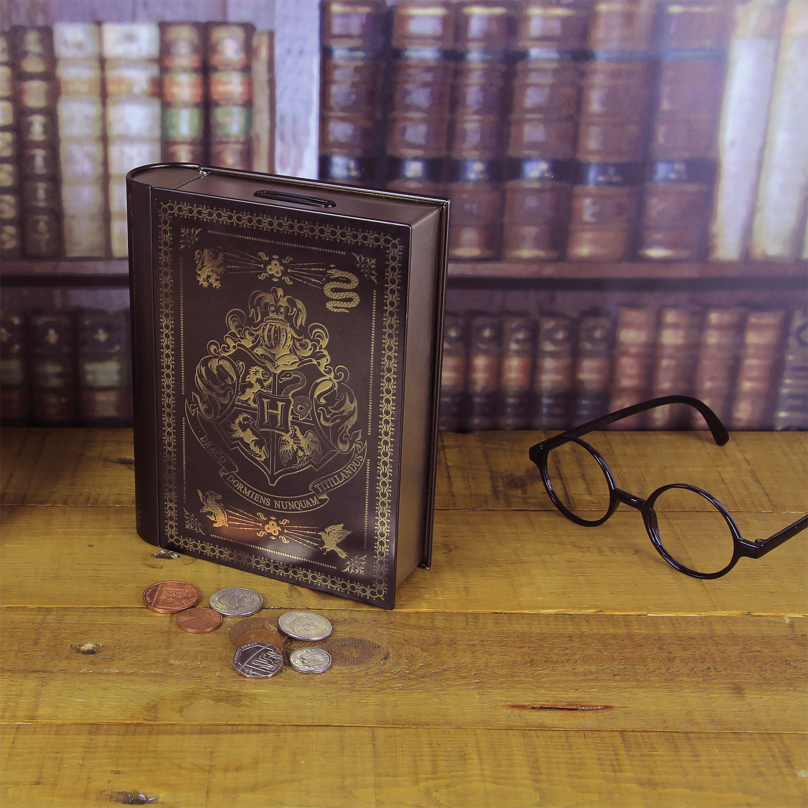 Harry Potter - Hogwarts Magic Book Money Box
