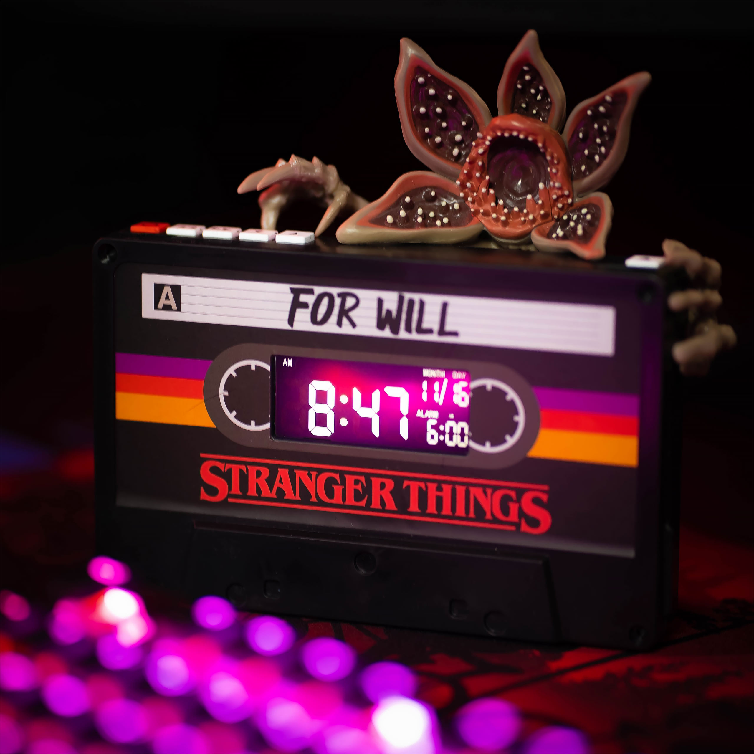 Stranger Things - Reloj Despertador Demogorgon