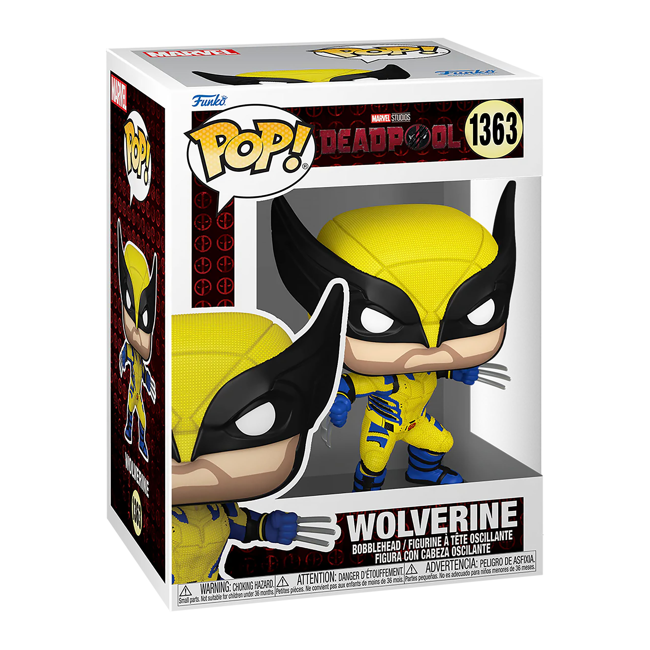 Deadpool 3 - Wolverine Funko Pop Figurine à tête branlante