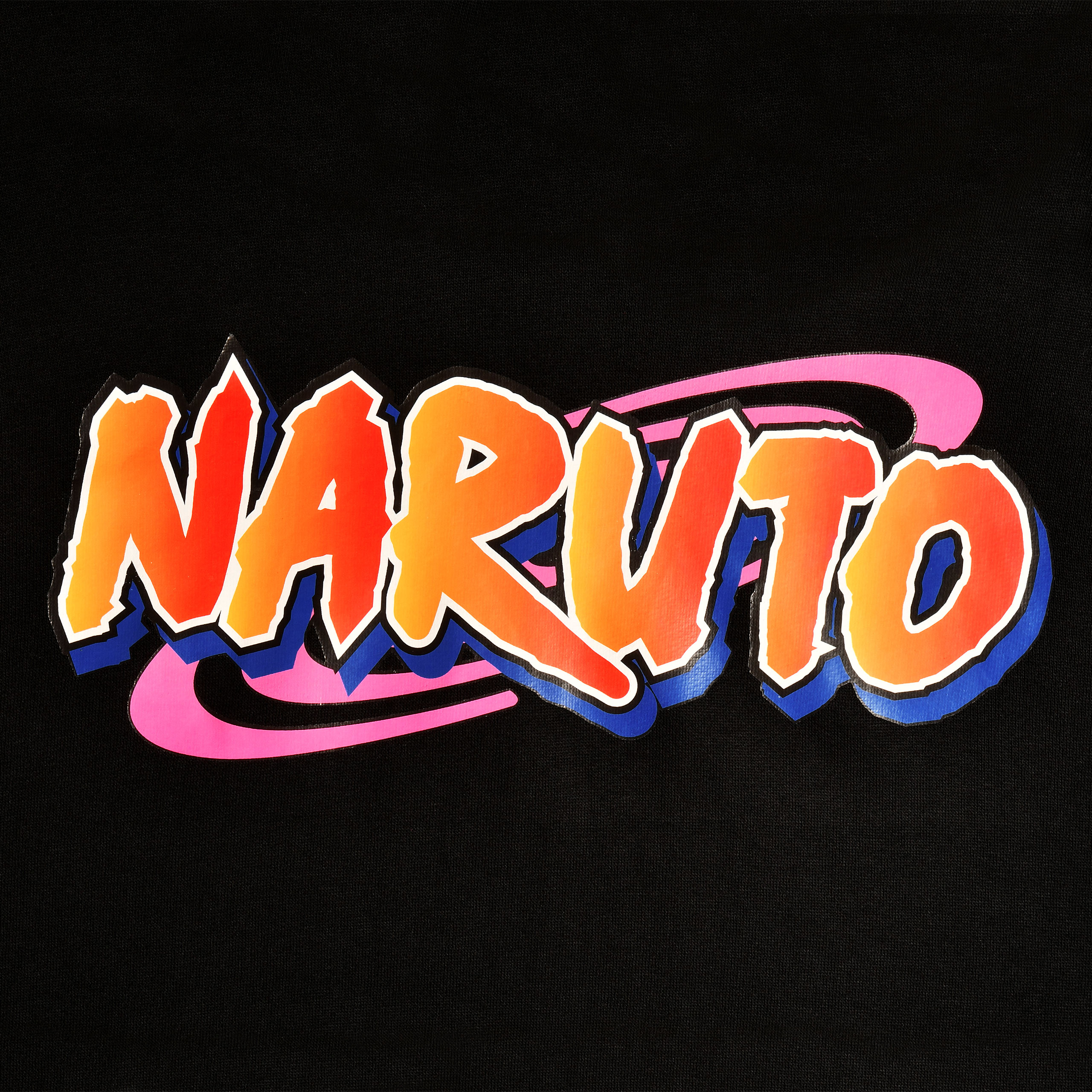 Naruto Oversize Hoodie Black