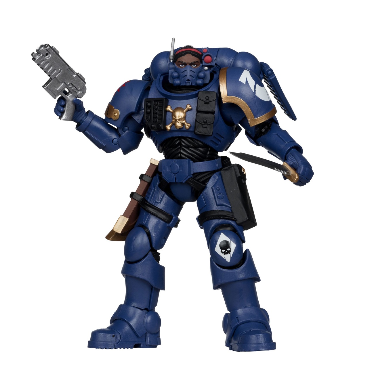 Warhammer 40k - Lieutenant in Phobos Armor (Ultramarines) Actionfigur 18cm