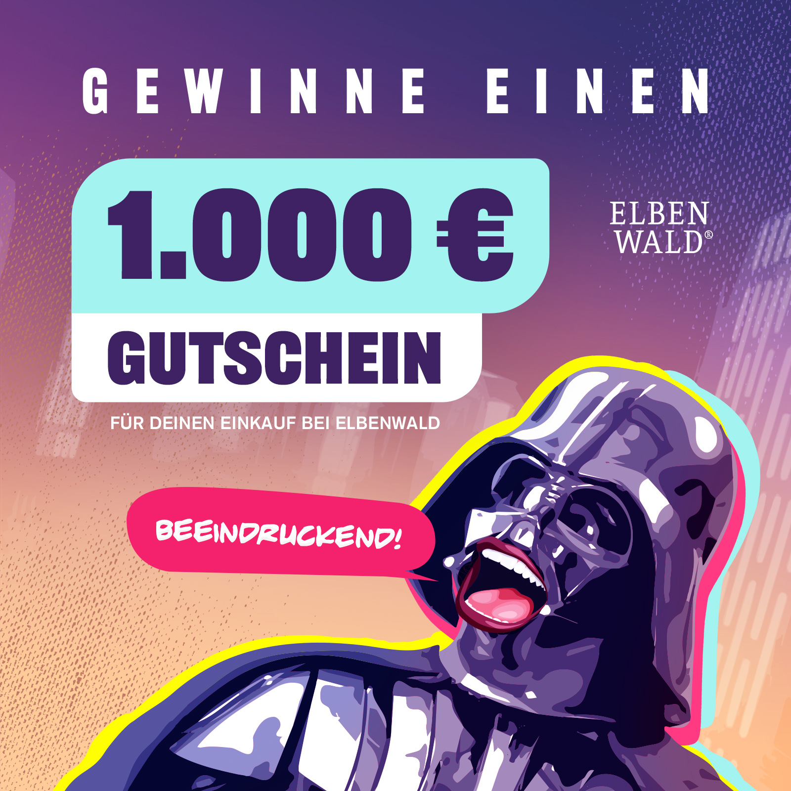 Gewinne einen 1000 EUR Gutschein für deinen Einkauf bei Elbenwald