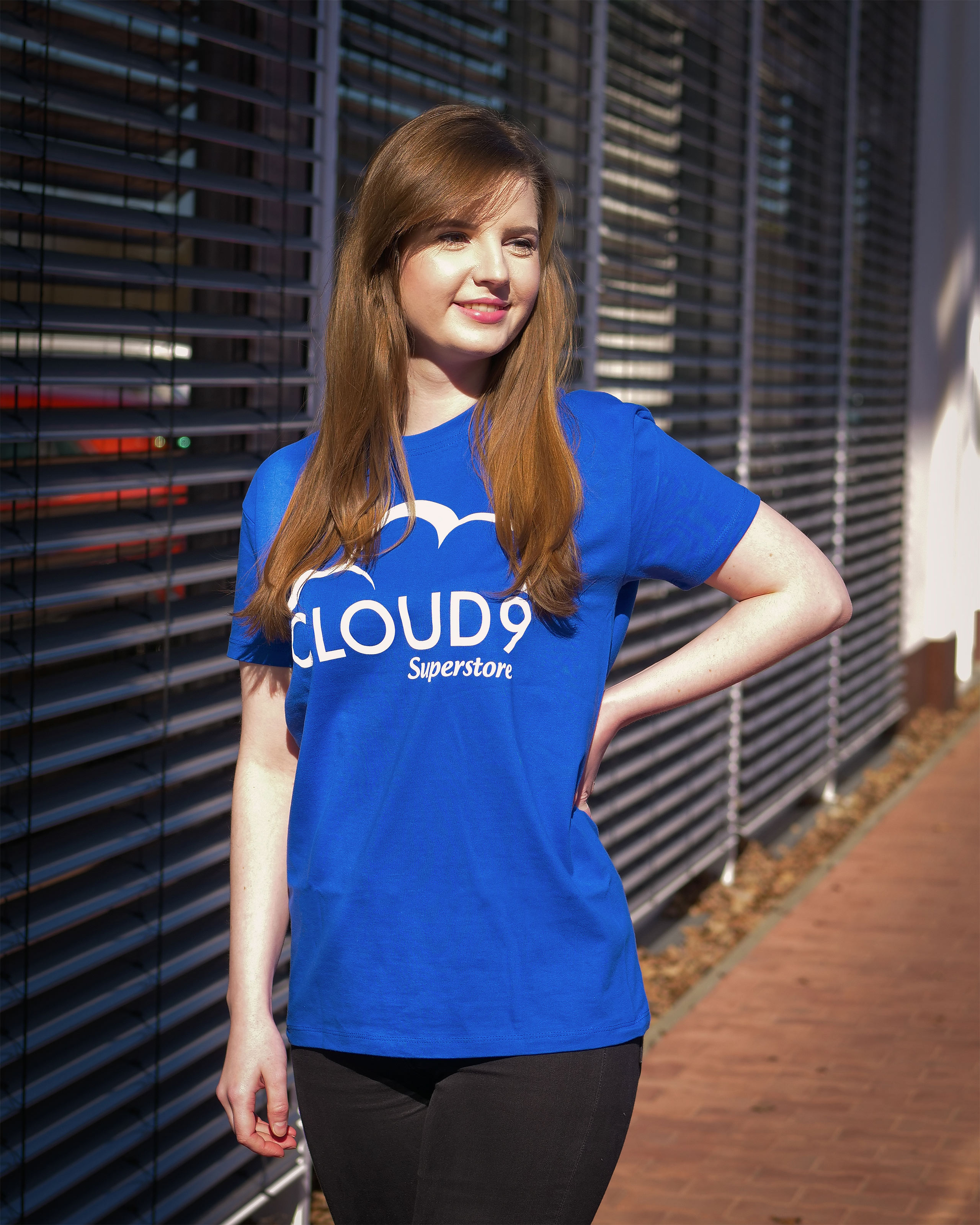 Cloud 9 T-Shirt für Superstore Fans blau
