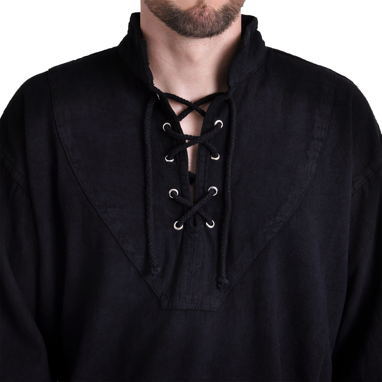 Middeleeuws Shirt Zwart
