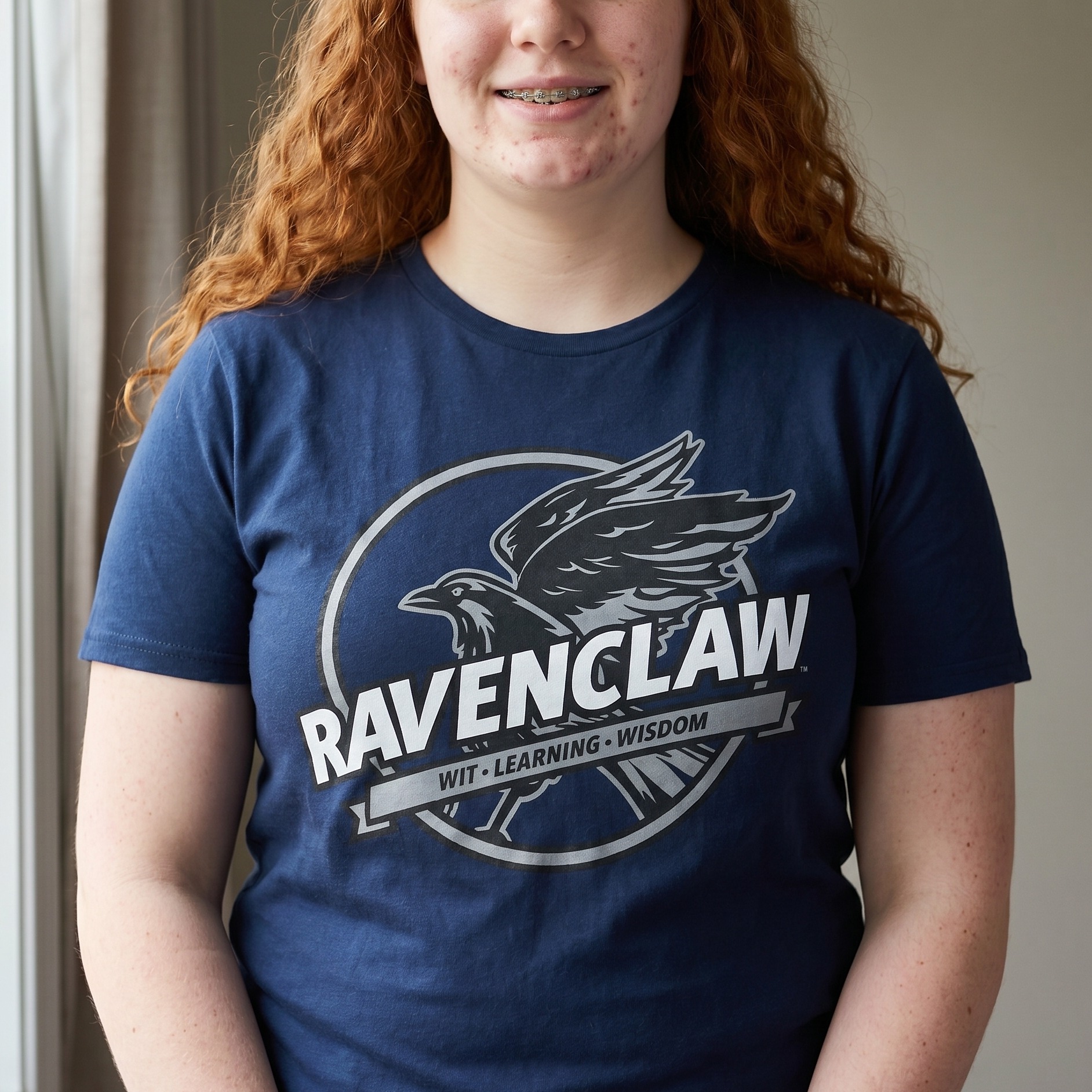Koszulka Ravenclaw House Values niebieska - Harry Potter