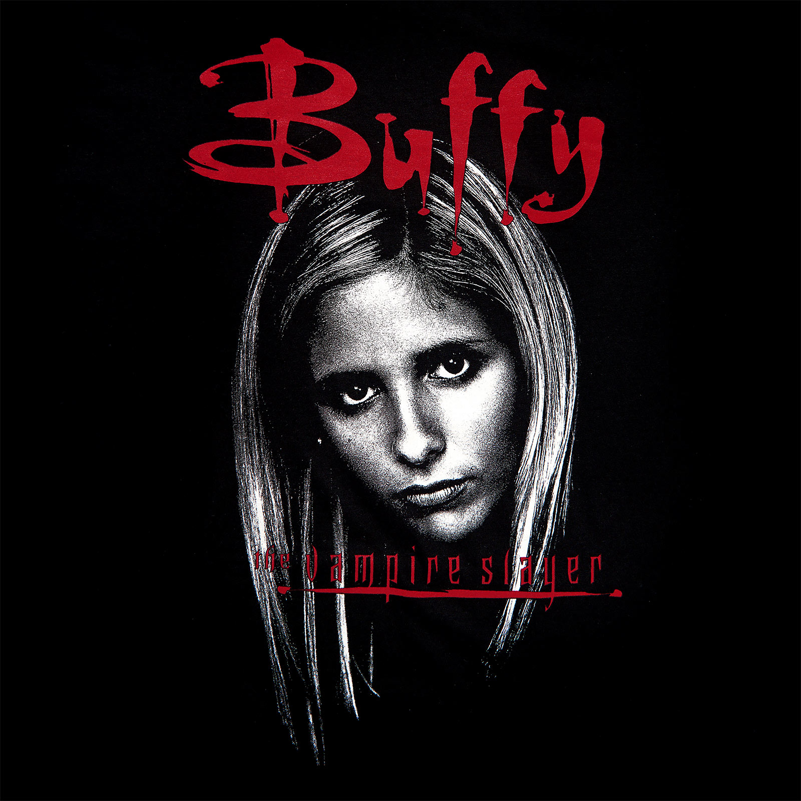 Buffy - Vampier Slayer T-shirt zwart