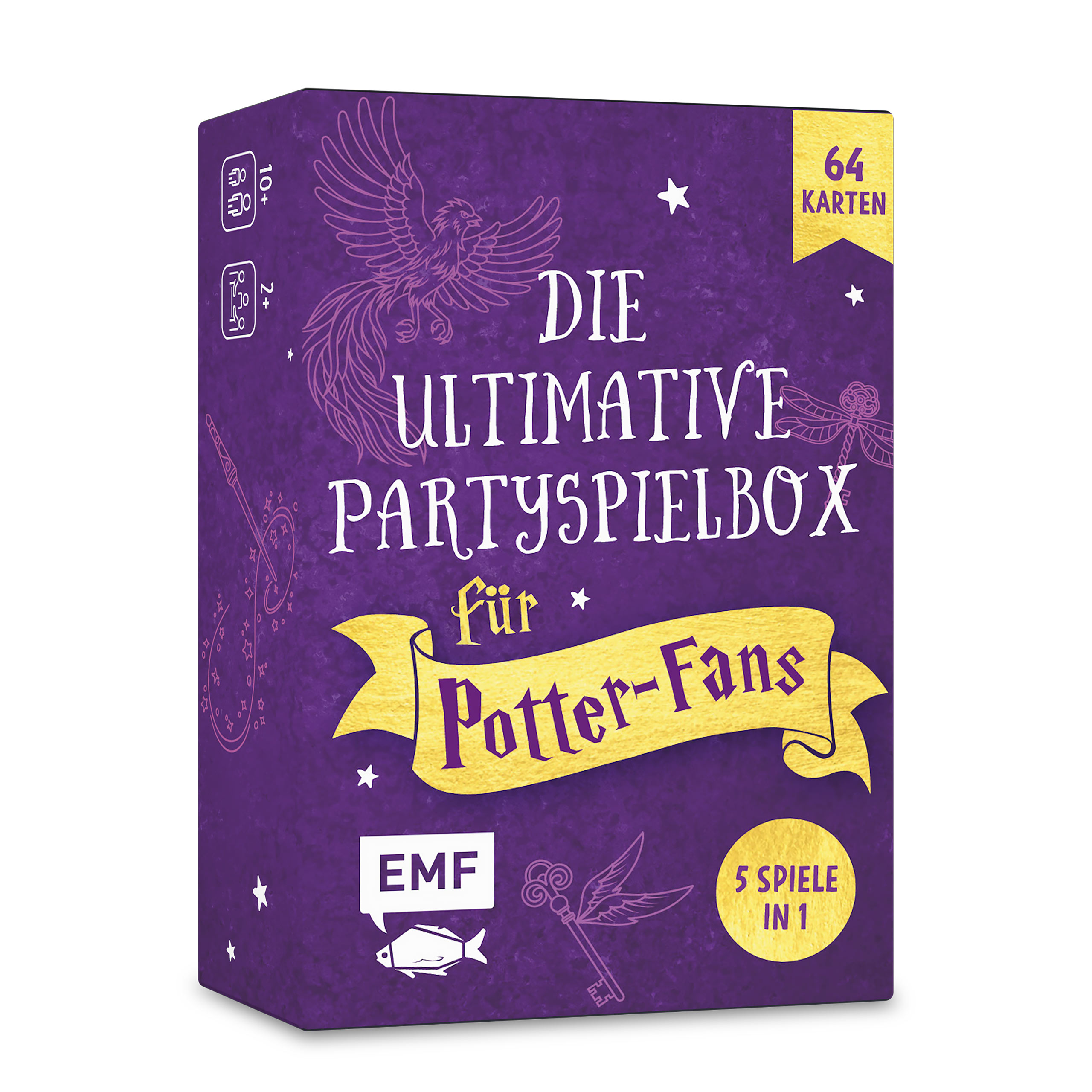 La boîte de jeu de fête ultime pour les fans de Harry Potter - cartes à jouer