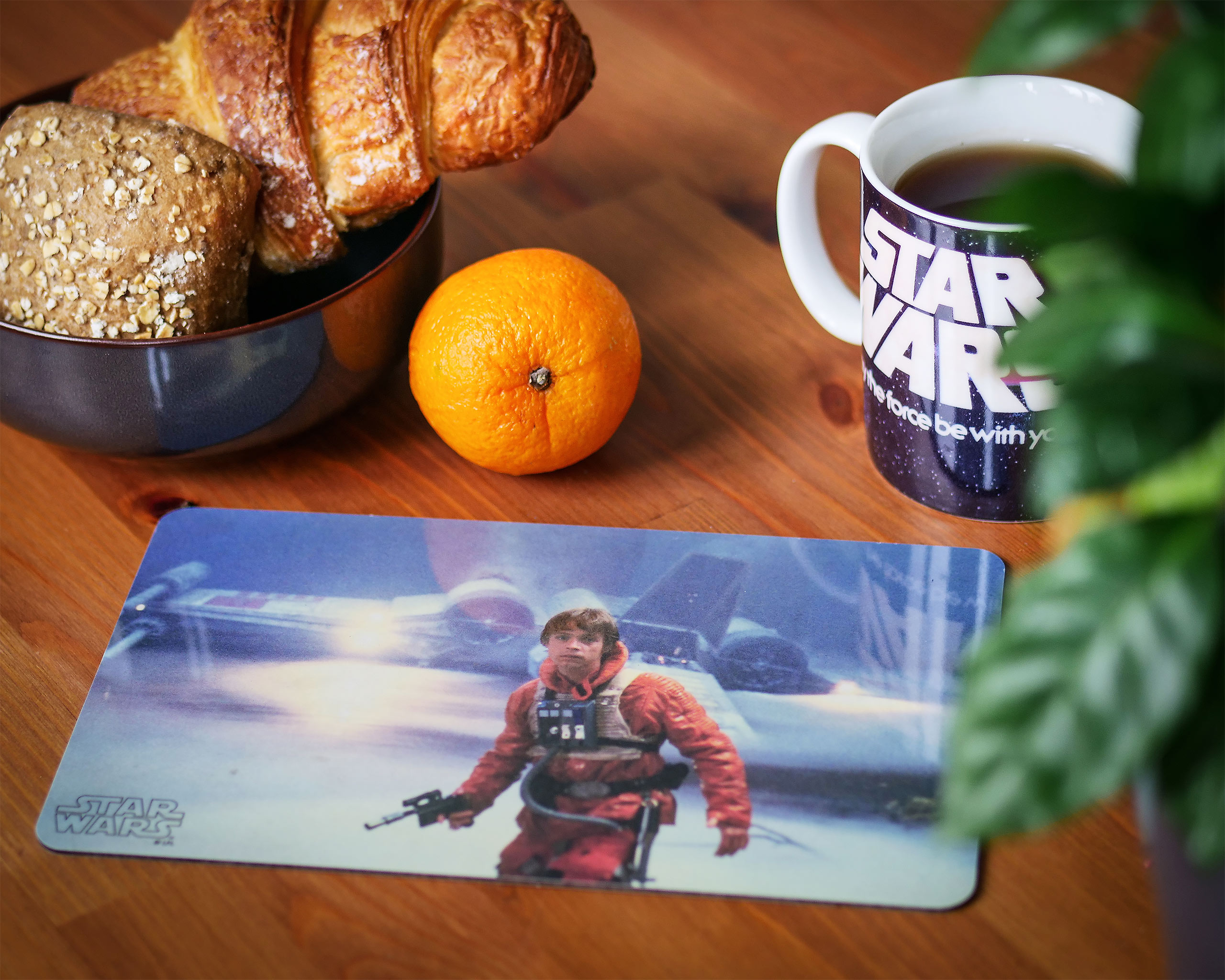 Star Wars - Luke devant le X-Wing Planche à petit déjeuner