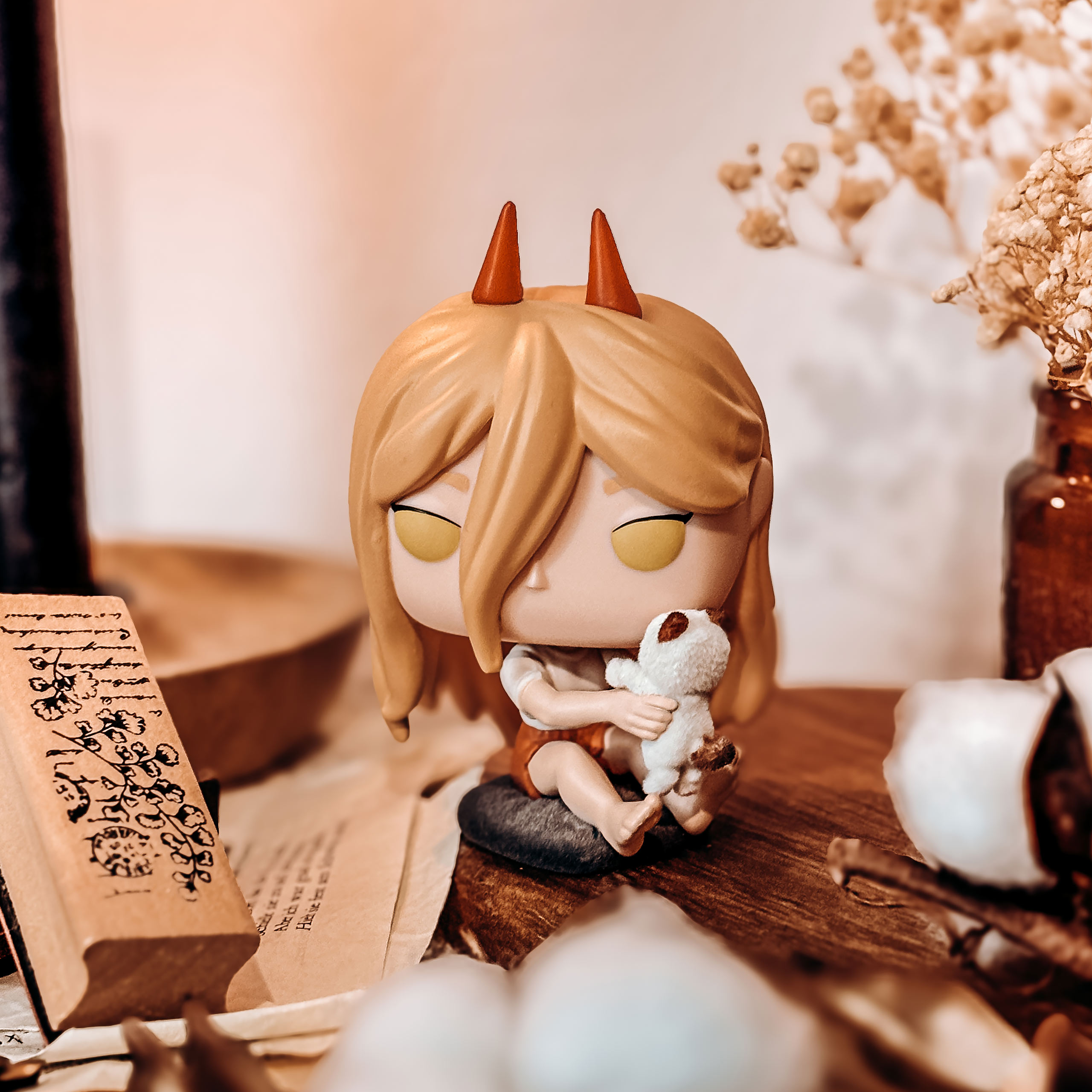 Chainsaw Man - Power avec Meowy Figurine Funko Pop