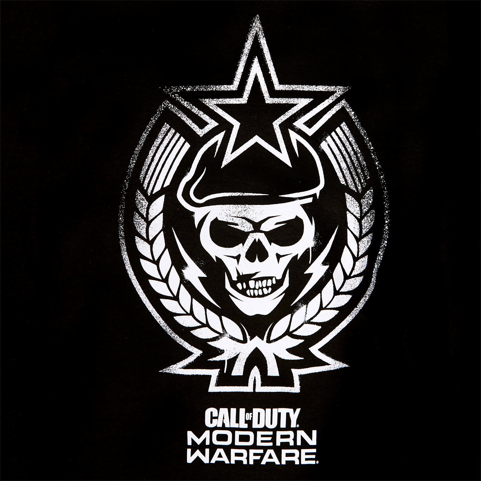 Call of Duty - Skull Star T-Shirt schwarz