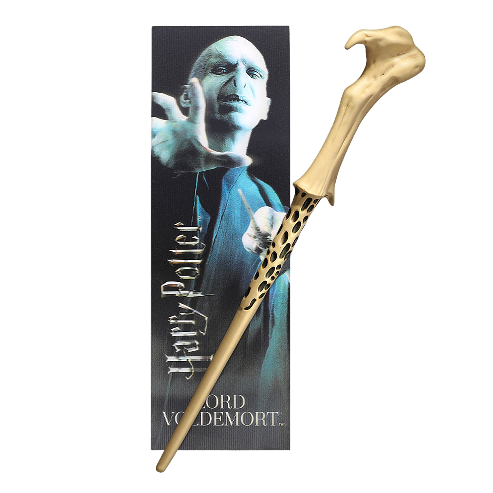 Voldemort Zauberstab für Jungzauberer mit Lesezeichen - Harry Potter