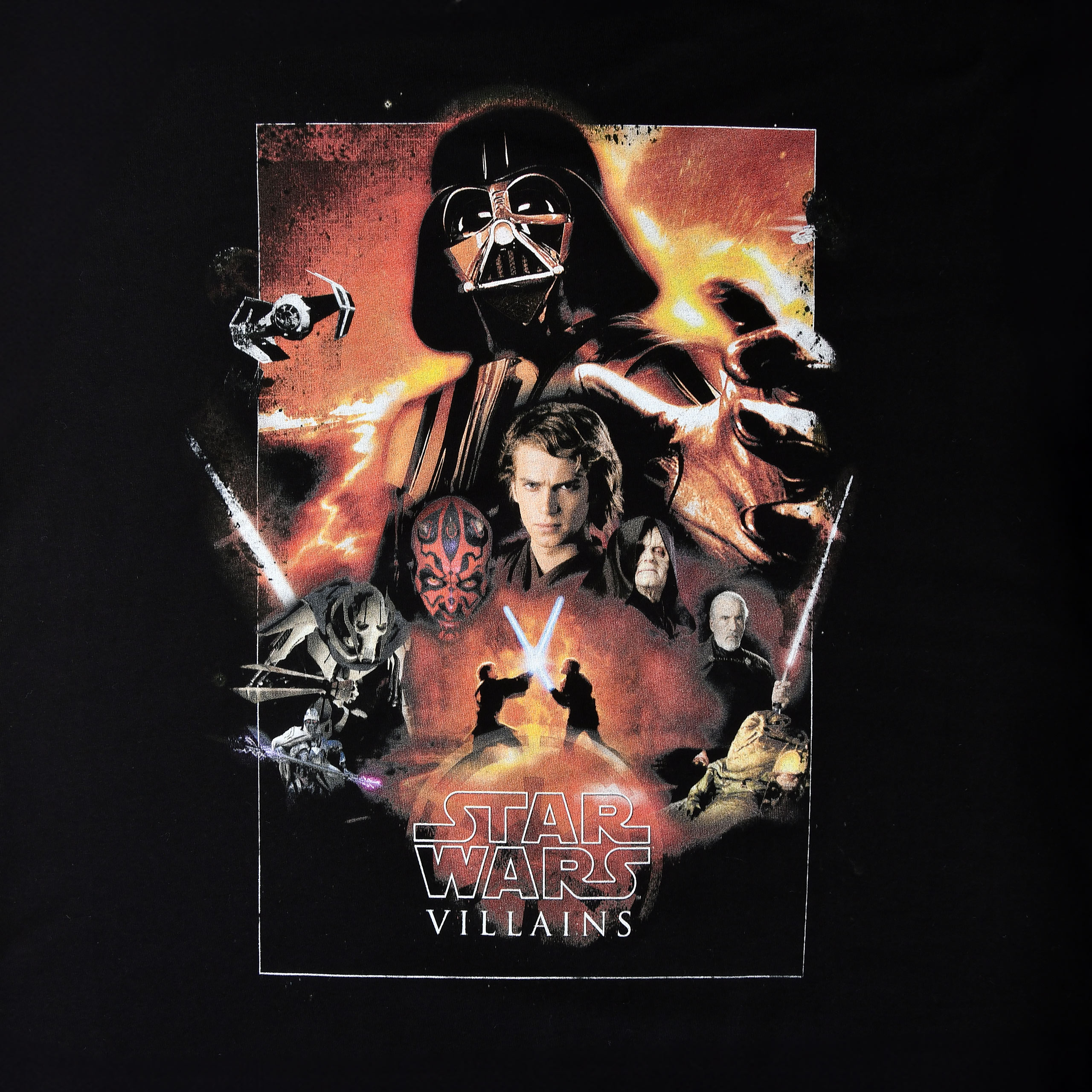 Star Wars - Villains T-shirt zwart