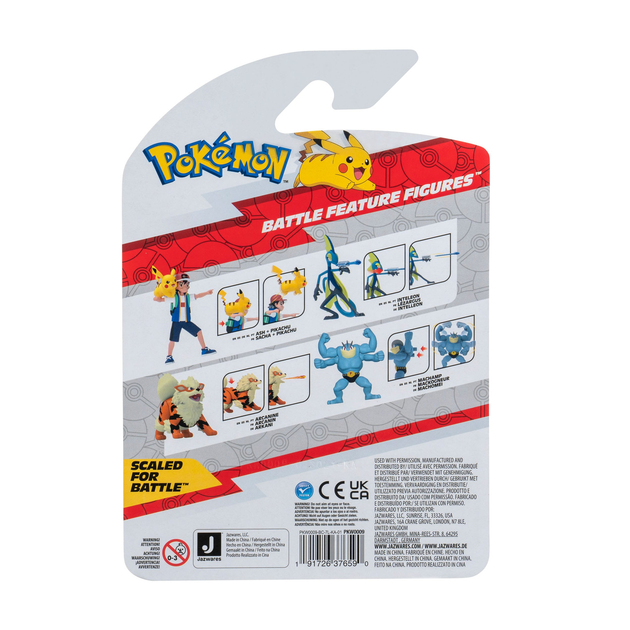 Figura de combate Pokémon Arcanine 11,5 cm