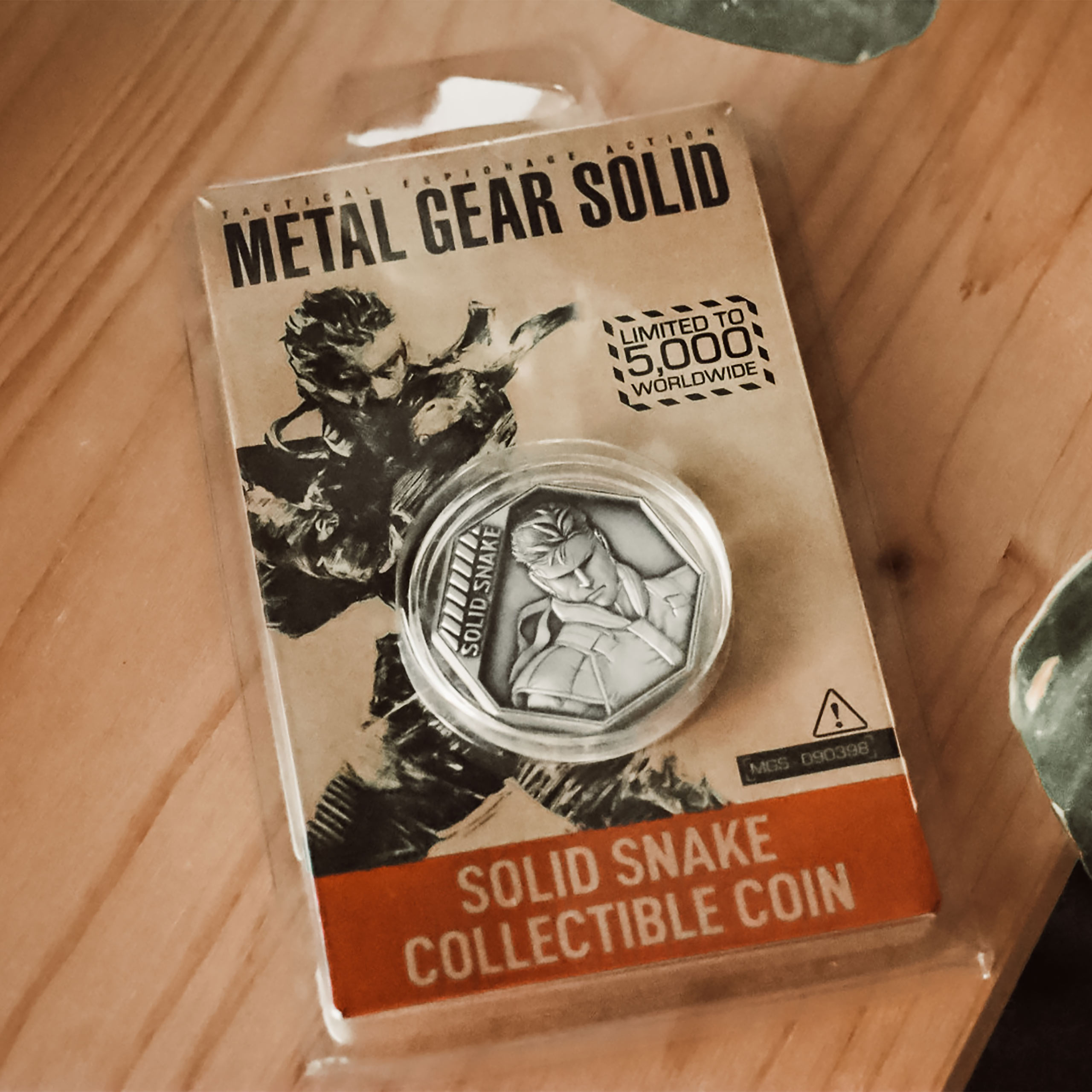 Metal Gear Solid - Solid Snake Collector's Coin Limited Edition