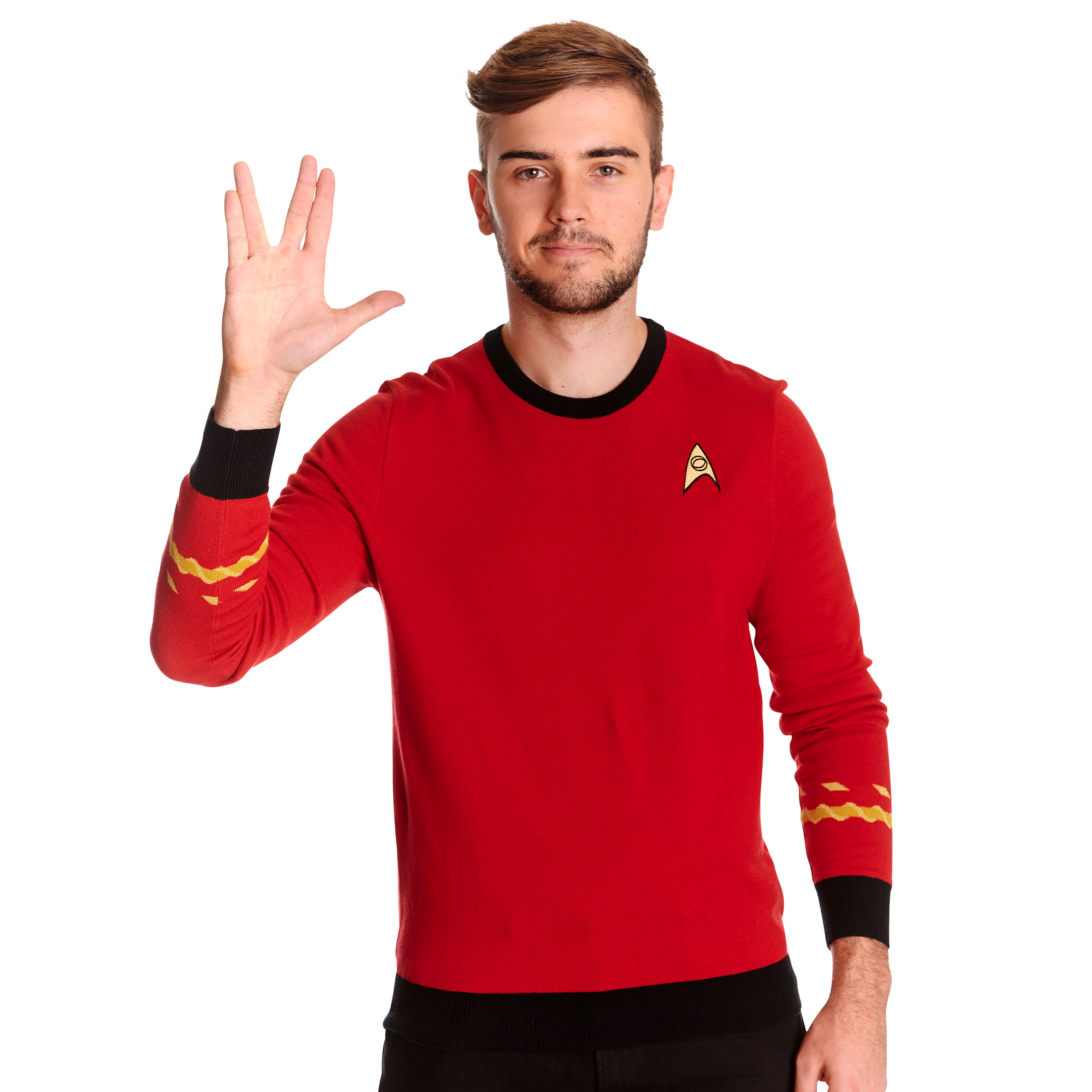 Star Trek - Scotty Uniform Knit Sweater red