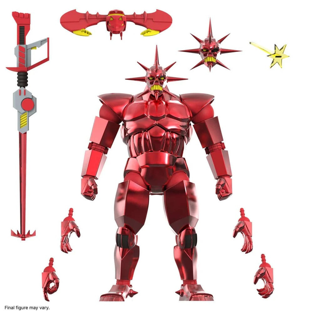 SilverHawks Ultimates action figure Mon*Star Metallic Vac Metal 18 cm