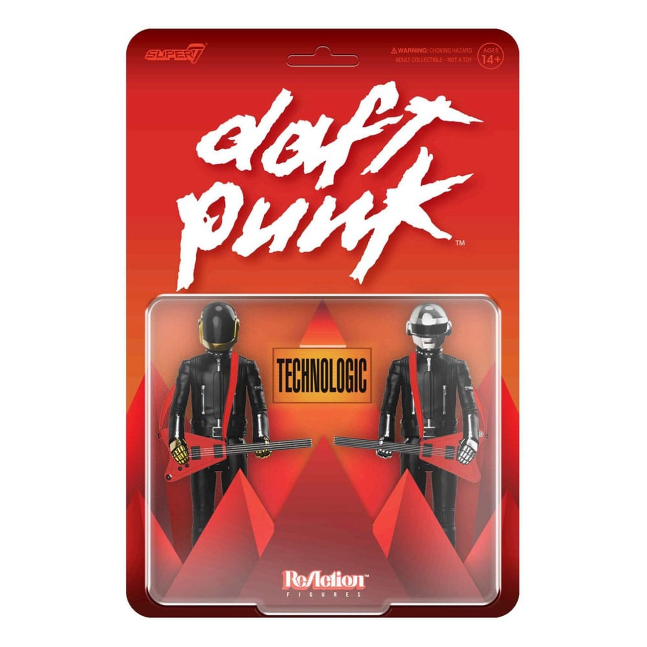 Daft Punk Figurines d’action ReAction Pack de 2 Wave 01 Human After All 10 cm