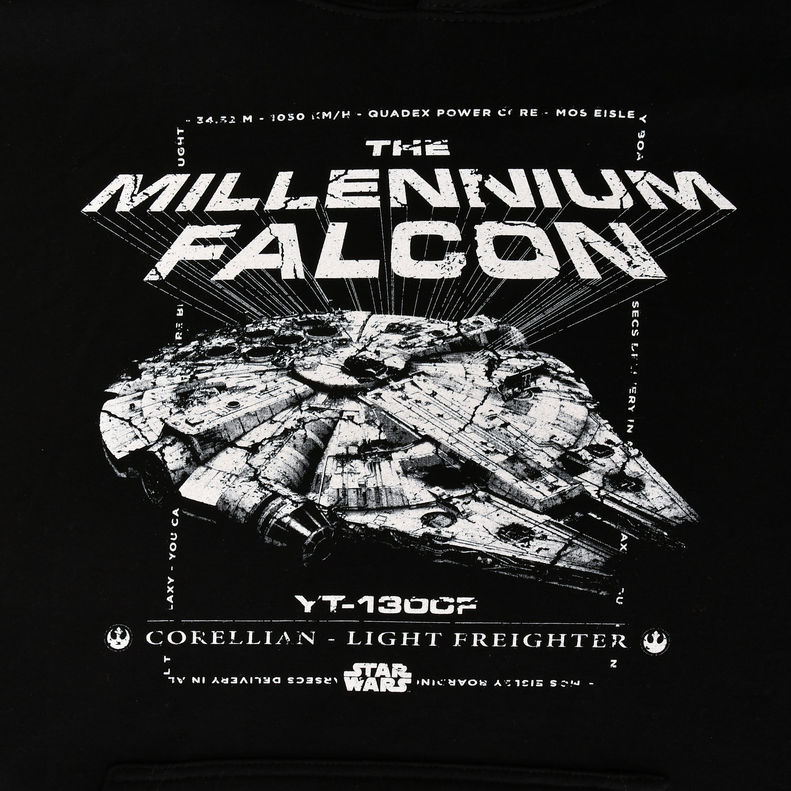 Star Wars - Millennium Falcon Mos Eisley Boarding 94 Hoodie
