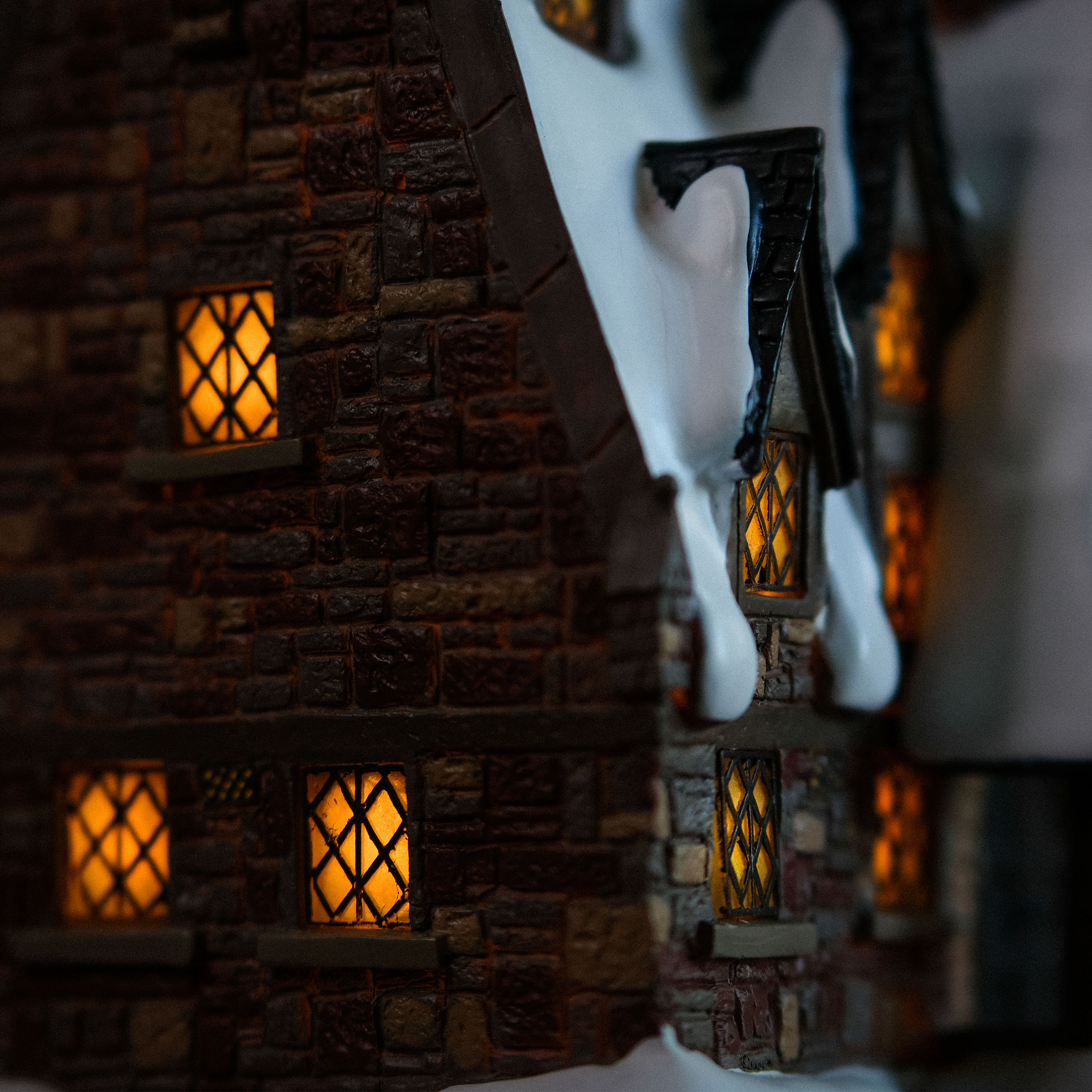 Réplique miniature de trois balais avec éclairage - Harry Potter
