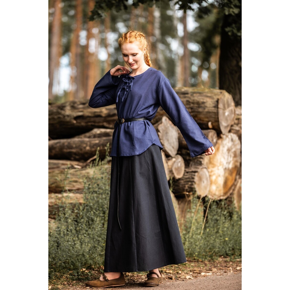 Medieval Blouse Tilda blue