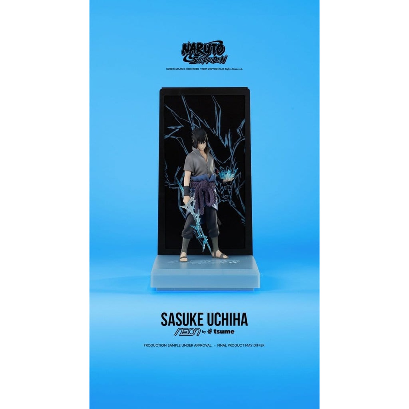 Naruto - Sasuke Uchiha Neonfigur 1:9