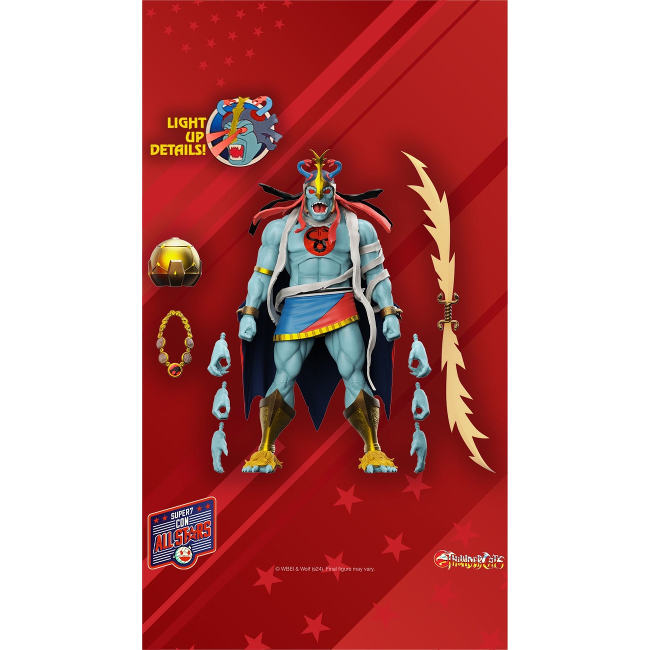 Thundercats Ultimates Actionfigur Mumm-Ra (LED Eyes) 18 cm