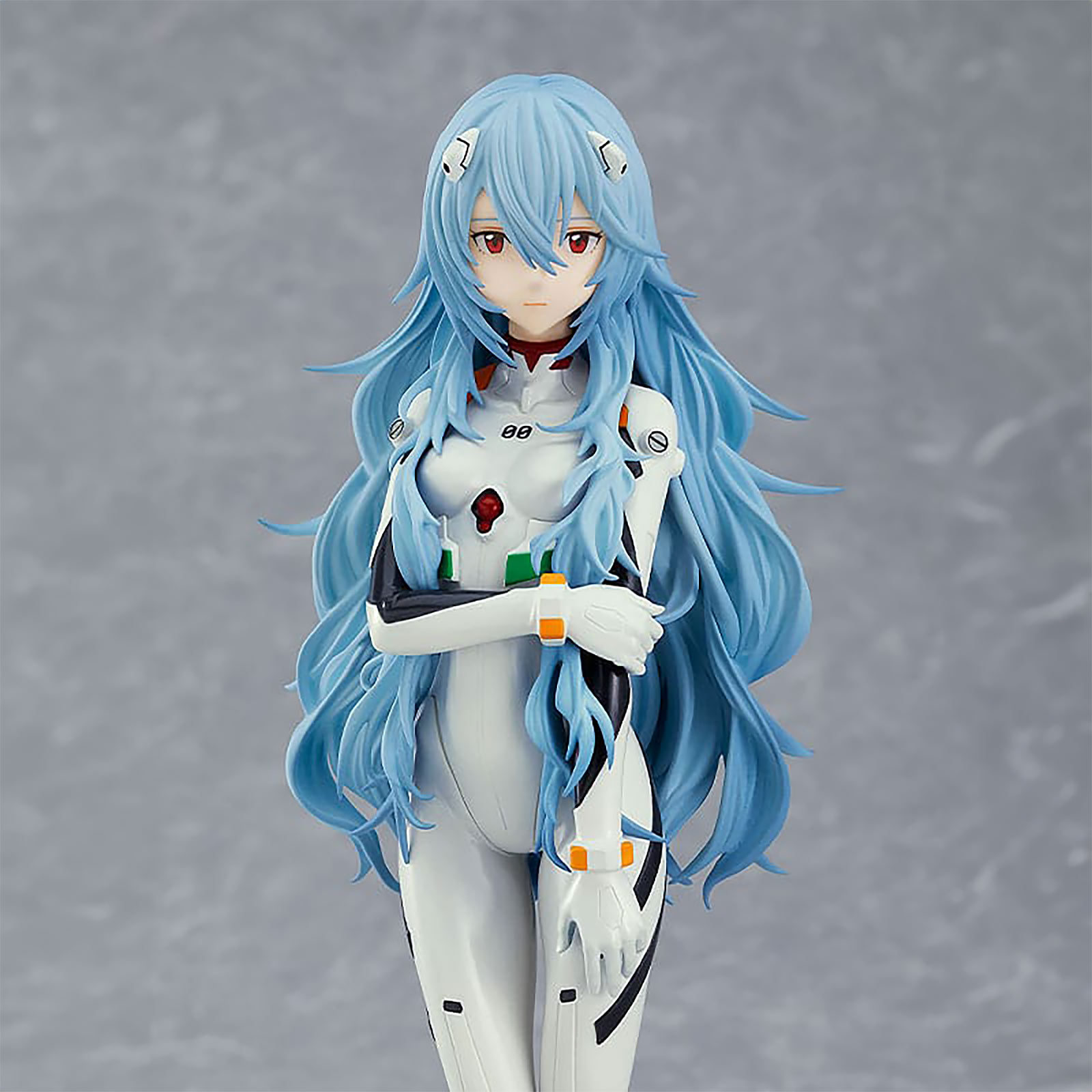 Rebuild of Evangelion - Rei Ayanami Pop Up Parade Figure Long Hair Version