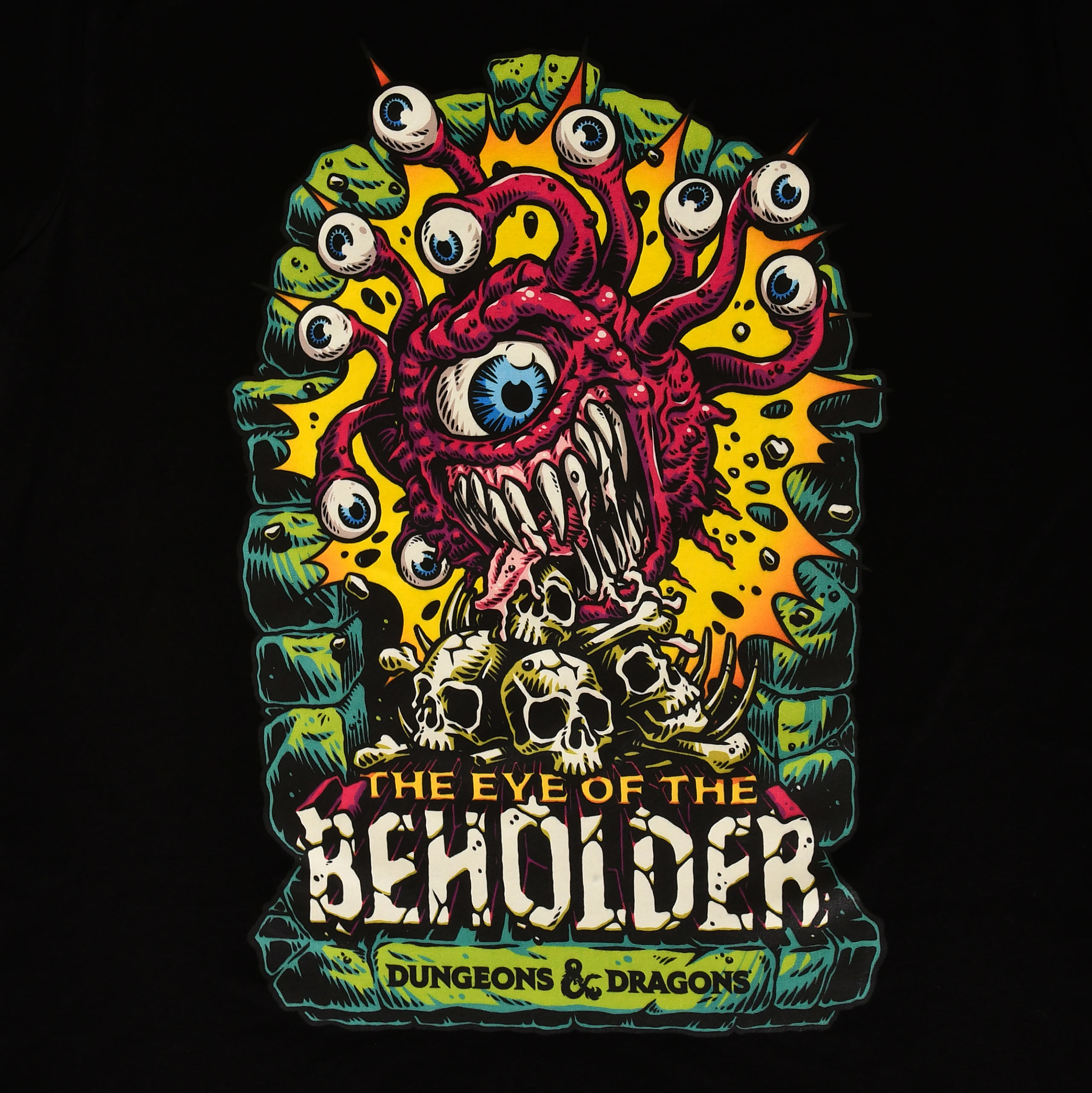 Dungeons & Dragons - T-Shirt Beholder noir