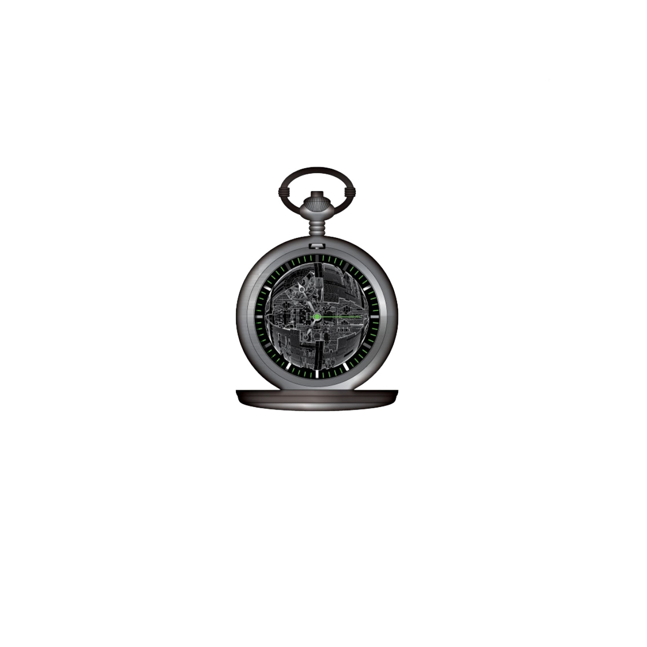 Reloj de bolsillo Estrella de la Muerte - Star Wars