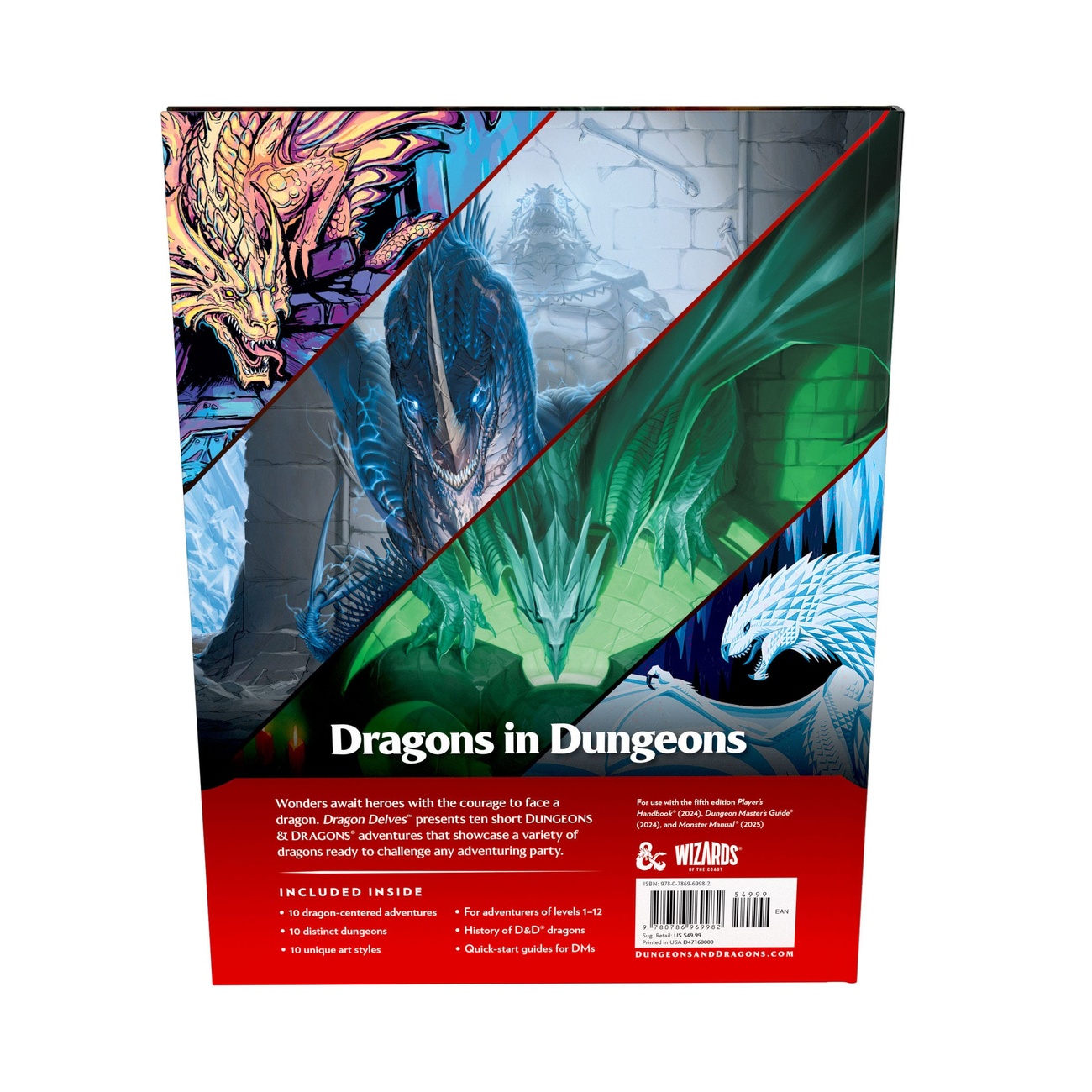 Dungeons & Dragons RPG Dragon Delves: An Adventure Anthology engelska