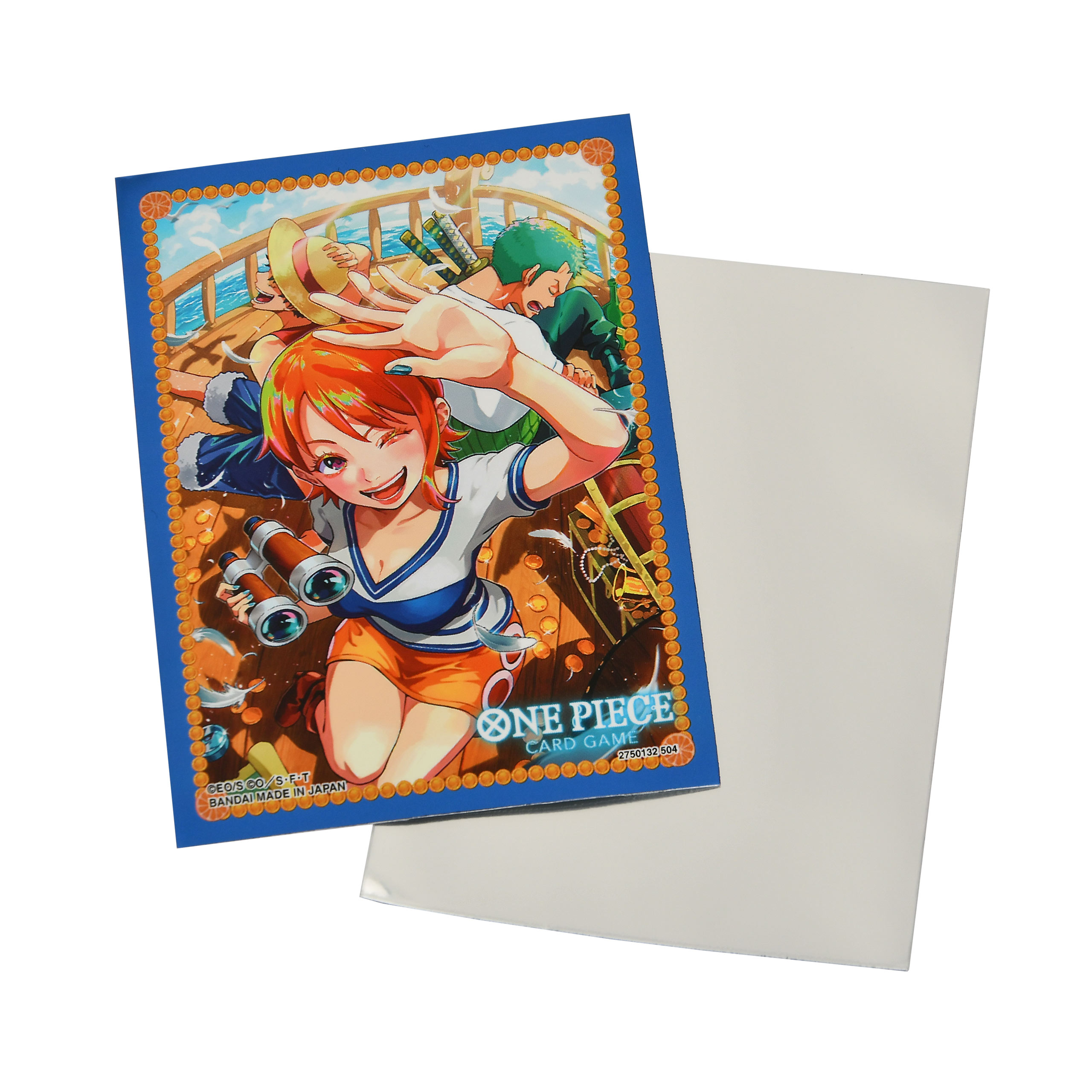 One Piece Card Game - Nami Official Sleeve 8 Kartenhüllen