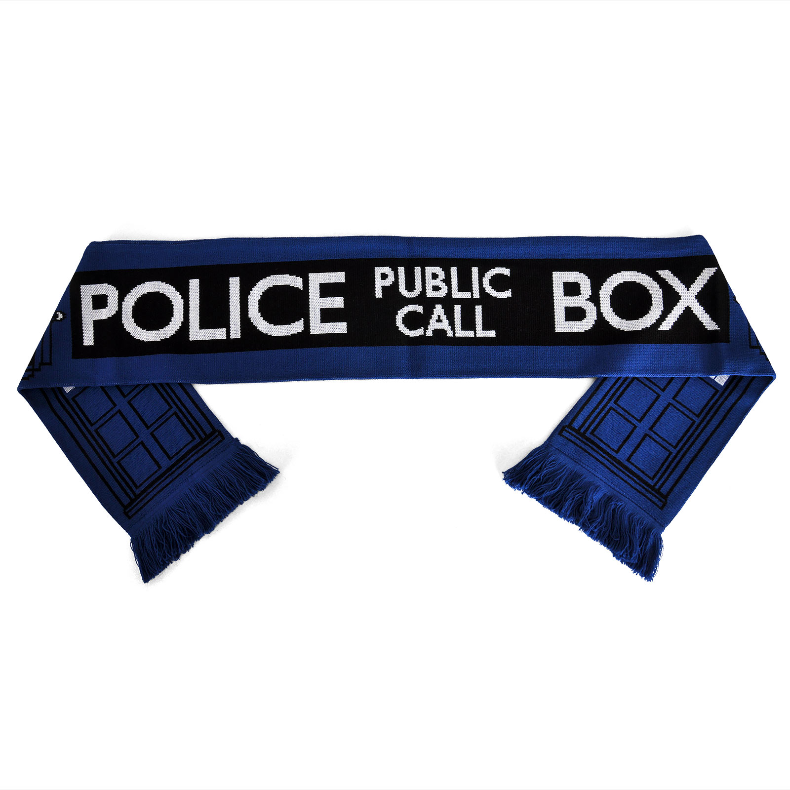 Doctor Who - Tardis Police Box Schal blau