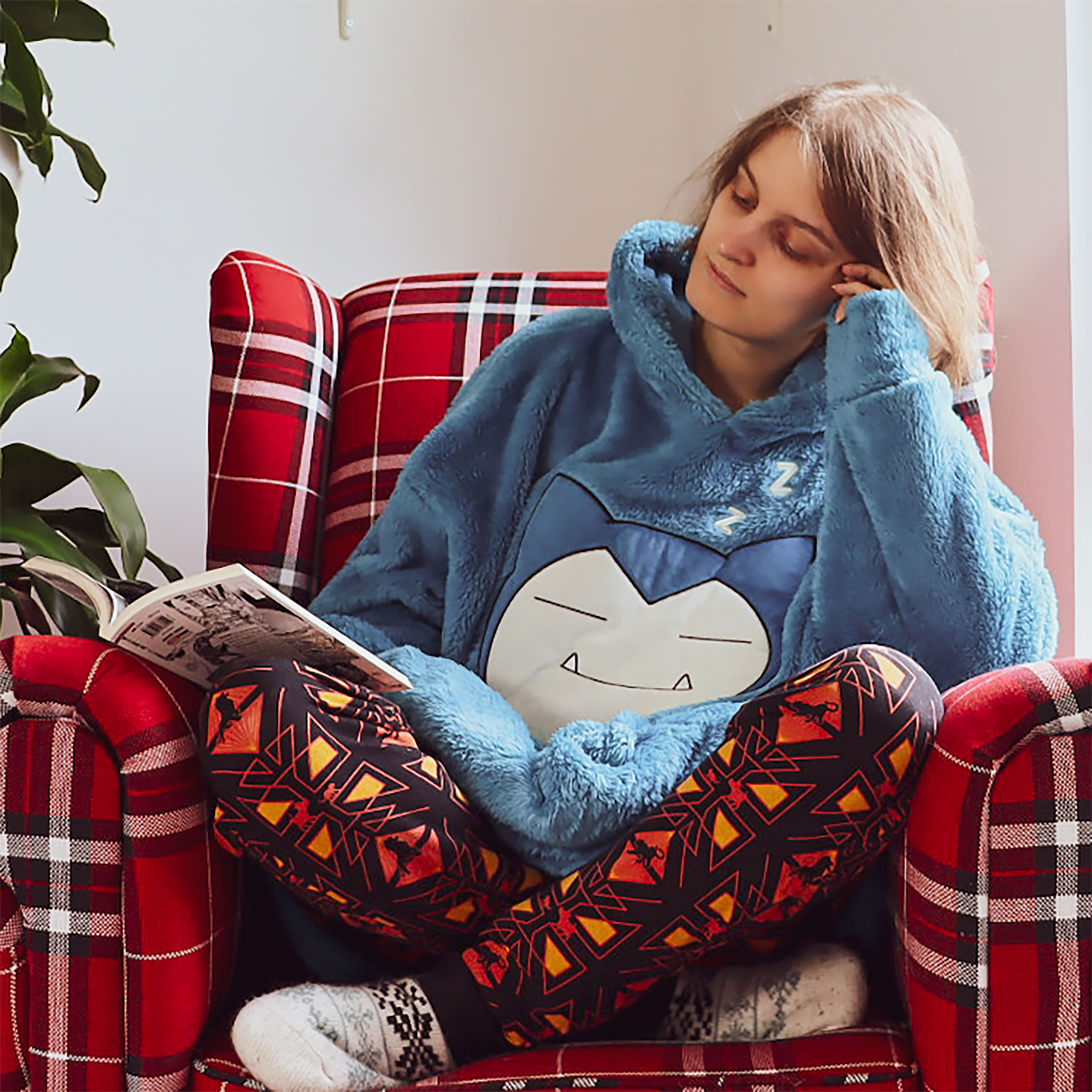 Pokemon - Relaxo Oversize Kuschelpullover