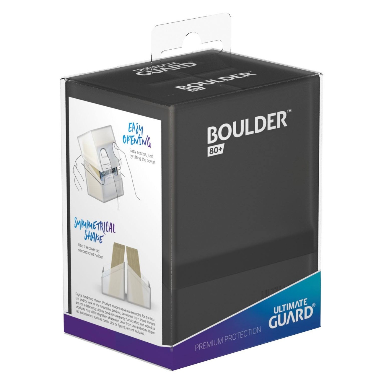 Ultimate Guard Boulder 80+ - Onyx