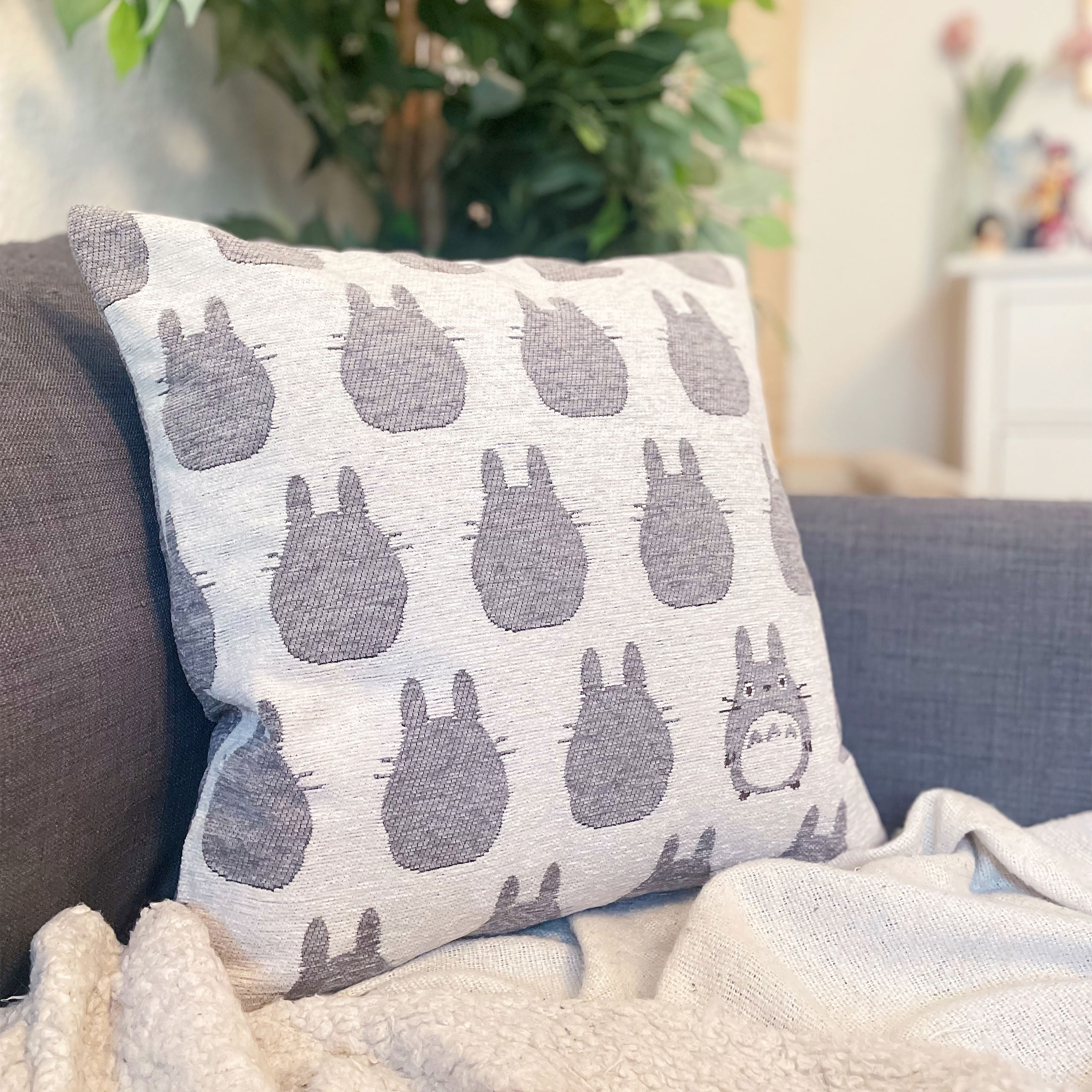 Totoro - Coussin Silhouette Totoro