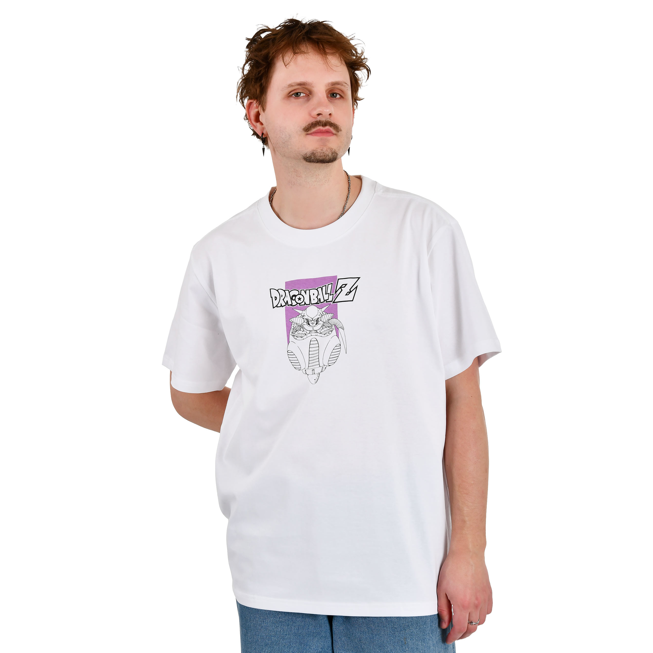 Dragon Ball Z - Camiseta oversize Freezer blanca
