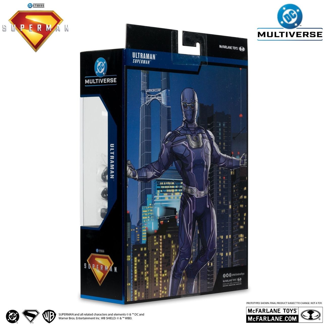 Superman (2025) DC Multiverse Action Figure Deluxe Ultraman 18 cm