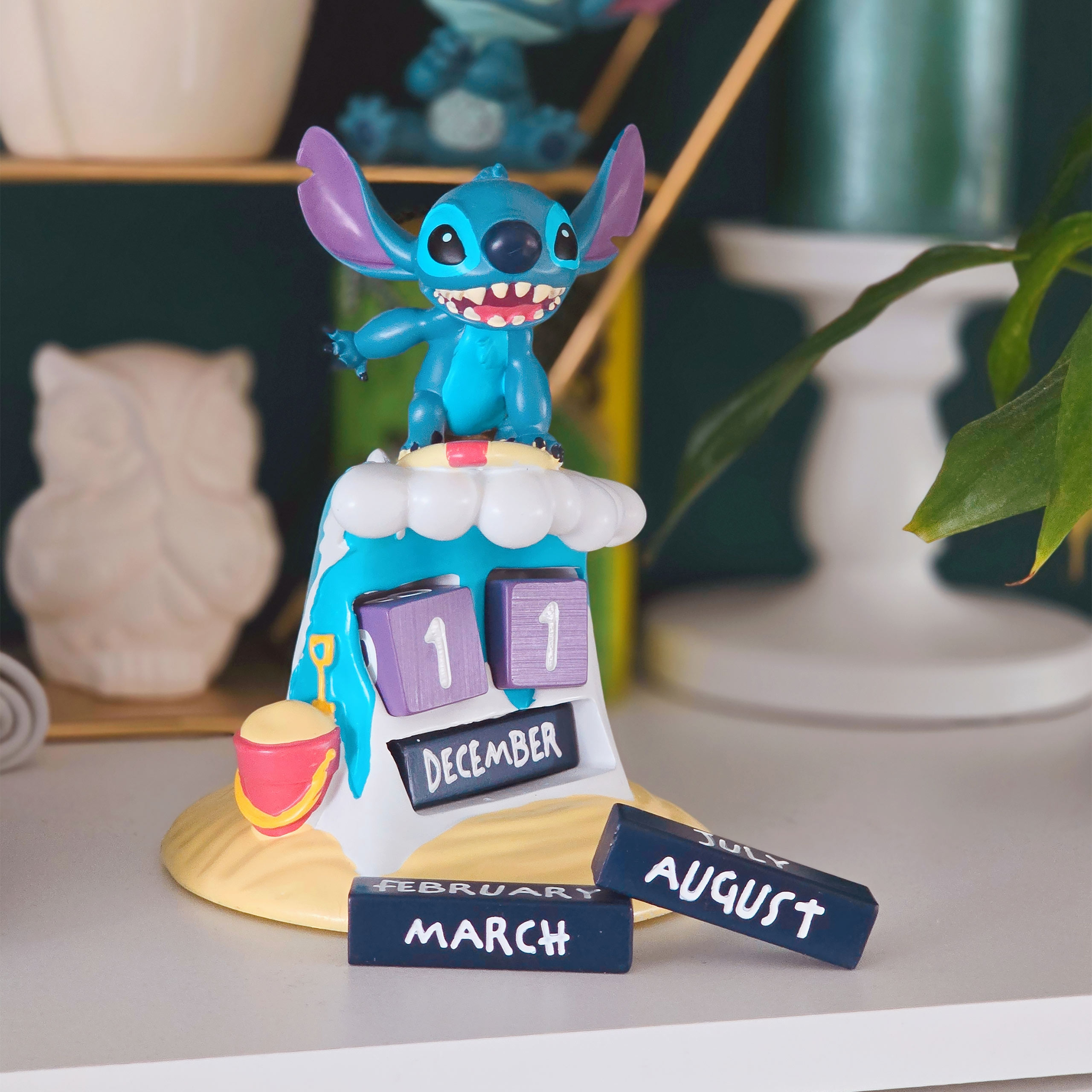 Stitch Surfer 3D Calendario Anual - Lilo & Stitch