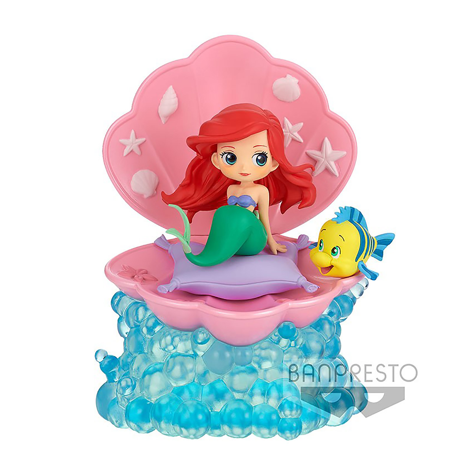 Ariel - La Petite Sirène avec Coquillage Q Posket Figure Version A