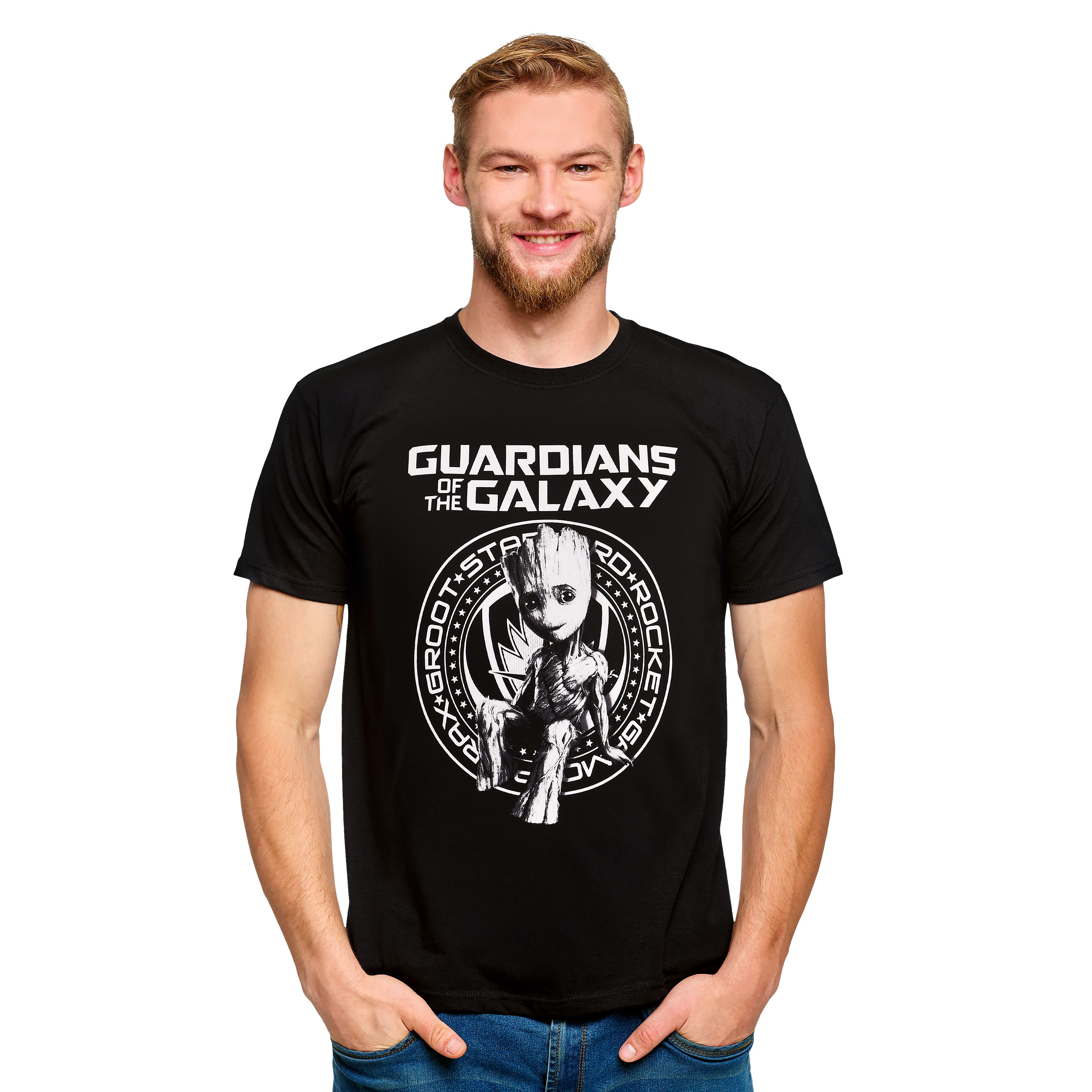 Guardians of the Galaxy - Groot T-Shirt schwarz