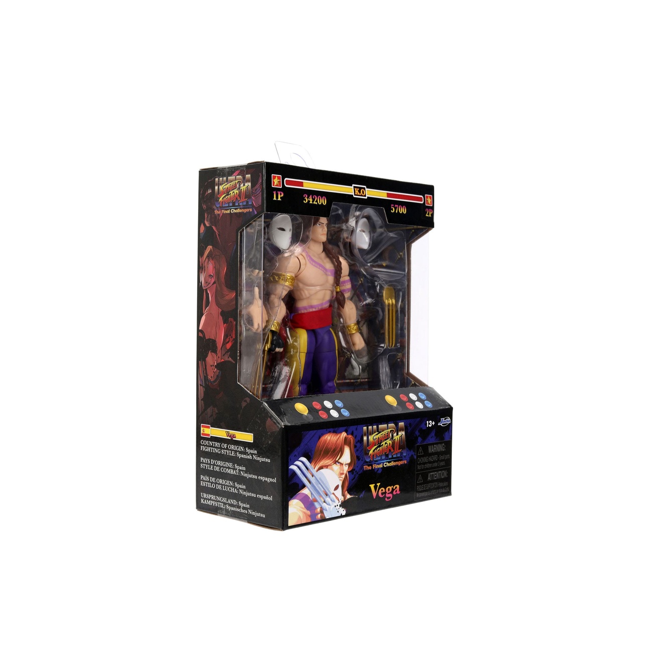 Ultra Street Fighter II: The Final Challengers Actionfigur 1/12 Vega 15 cm