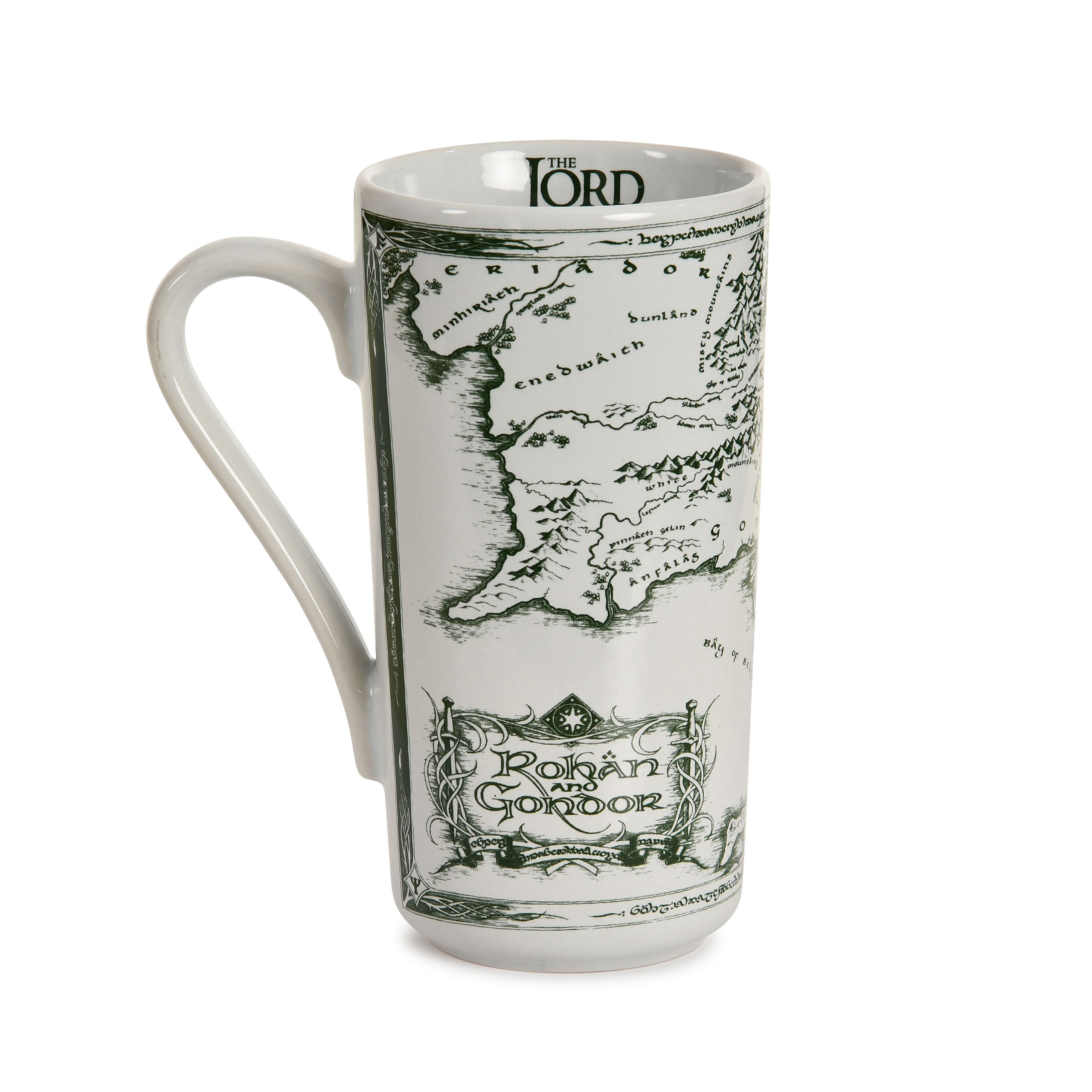 Herr der Ringe - Rohan und Gondor Karte Tasse
