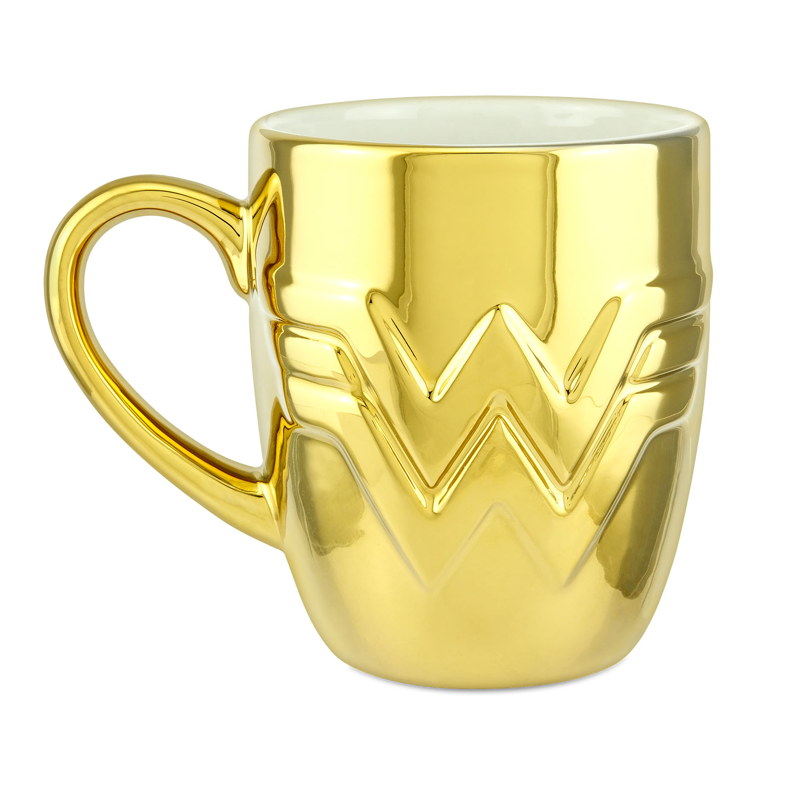 Wonder Woman - Logo Mok verguld